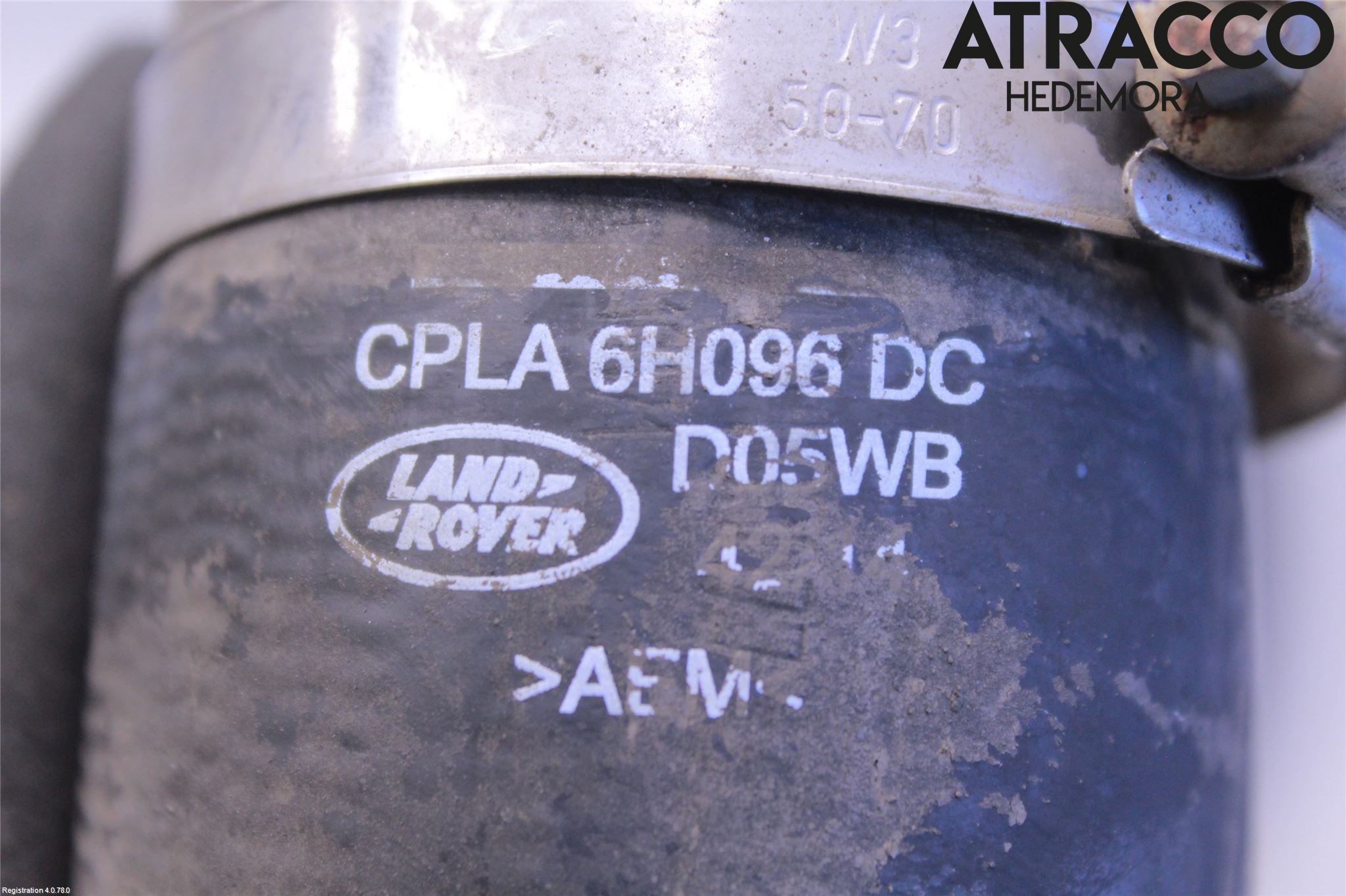 Landrover RANGE ROVER SPORT (L494) 14-22 Laddluft-Intercoolerrör