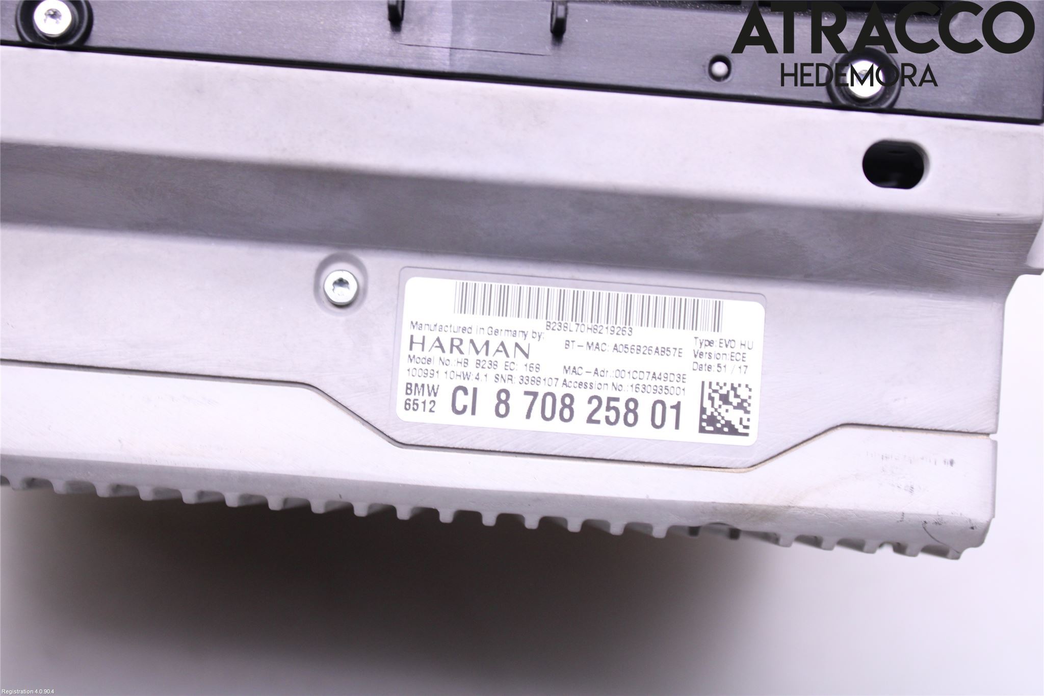 BMW 5 G30/G31/F90 17-23 Radio-Stereo Förstärkare