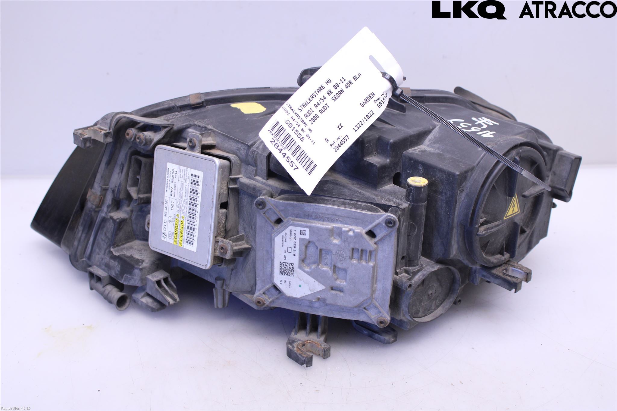 Audi A4/S4 08-11 Strålkastare Höger