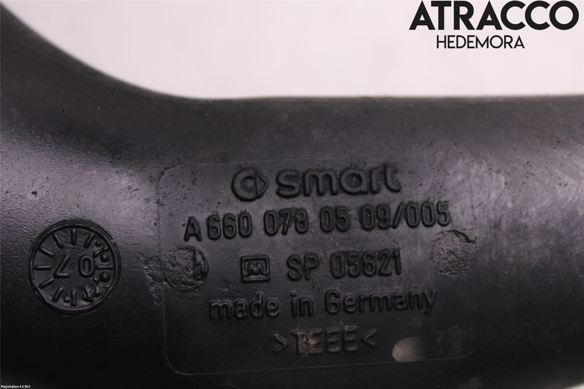 Smart FORTWO I 99-07 Injgummibälg-Slang