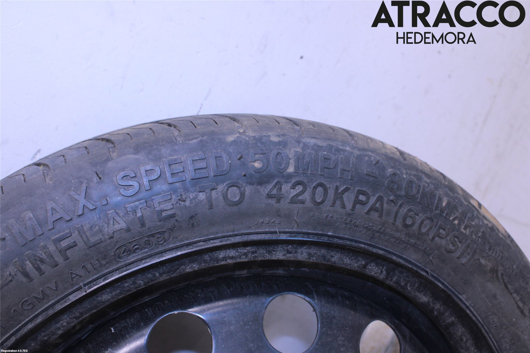 Audi A3/S3 05-13 Hjul Reservhjul Minityp