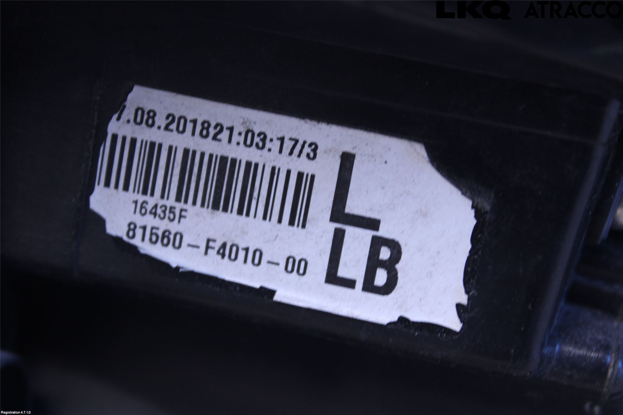 Toyota C-HR 16-23 Bakljus Vänster