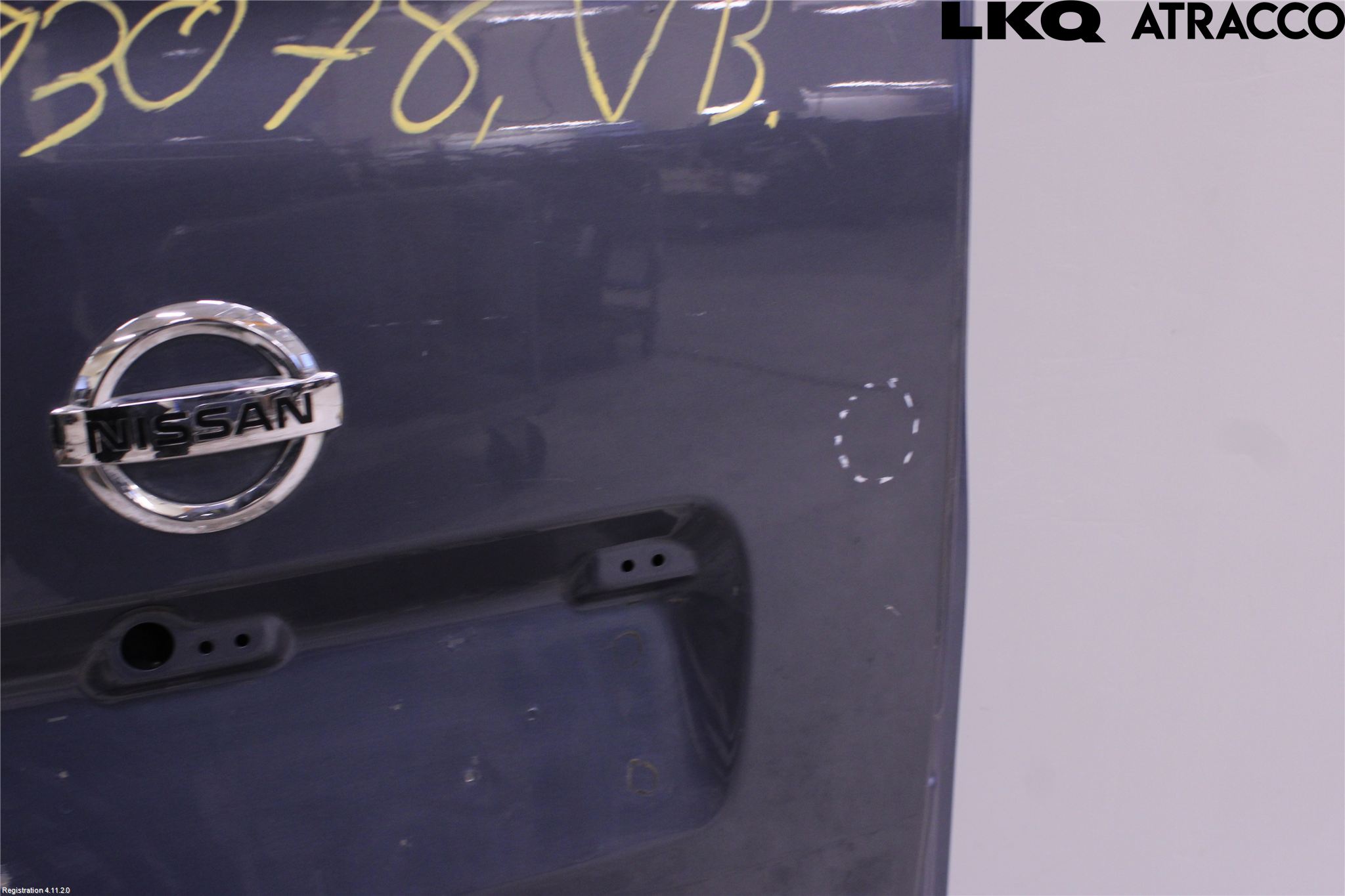 Nissan NV400 12-24 Dörr Bak Van-Skåp Vänster