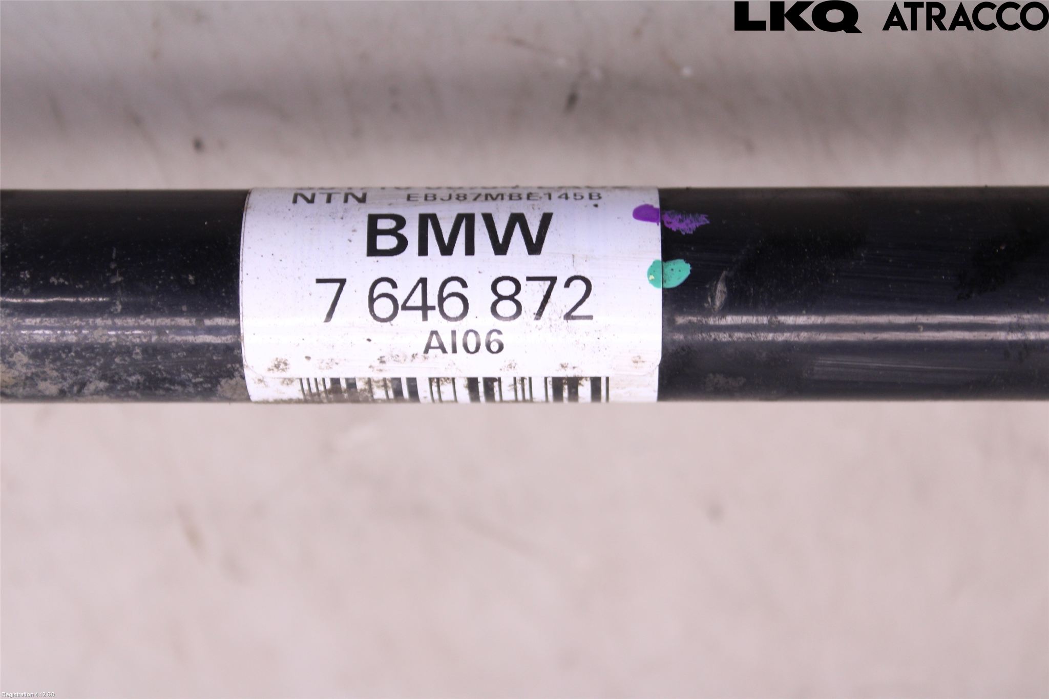 BMW 2 F45 Active Tourer 14-21 Drivaxel Bak Höger