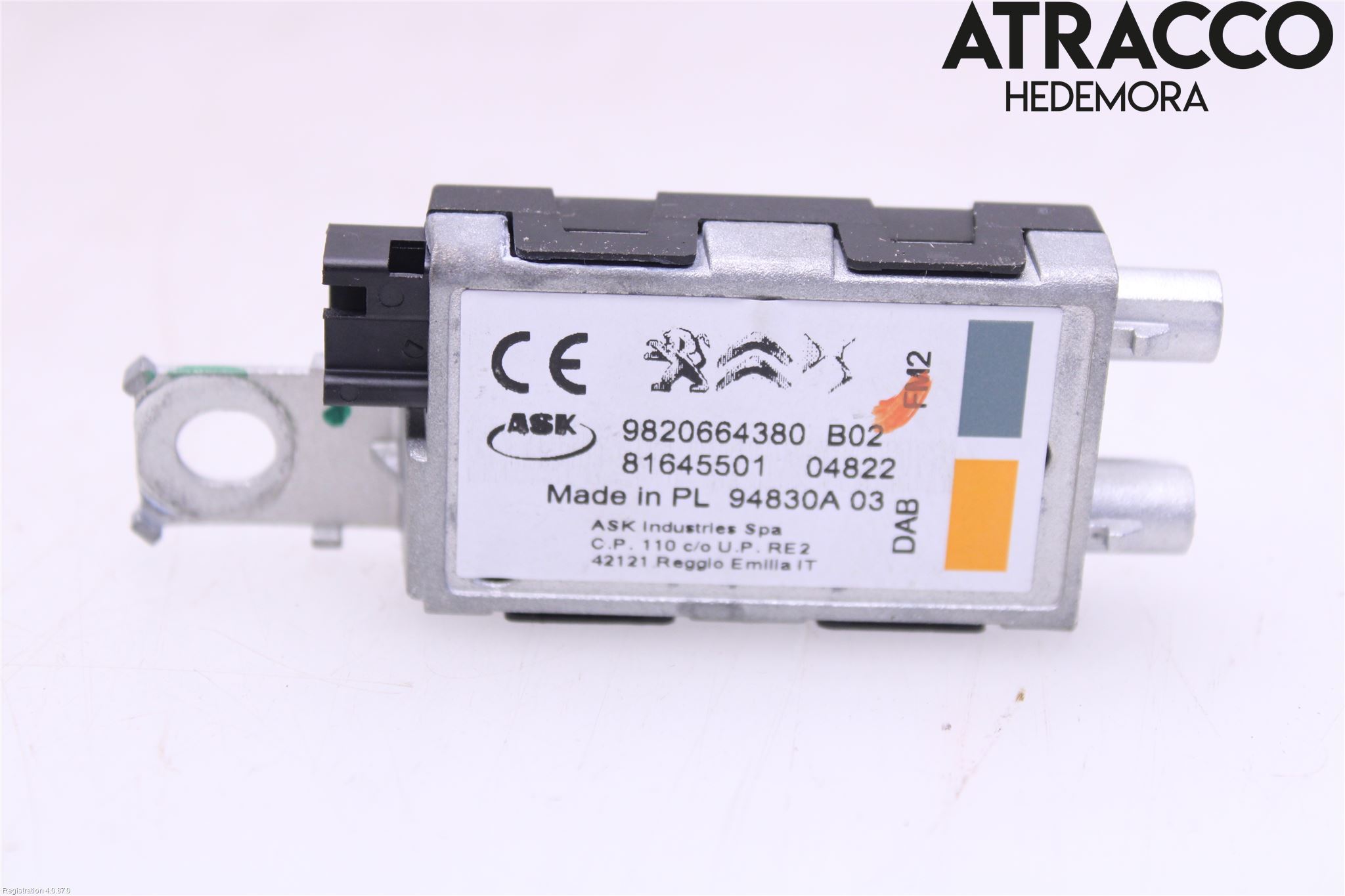 Peugeot 2008/E-2008 20- Antennförstärkare