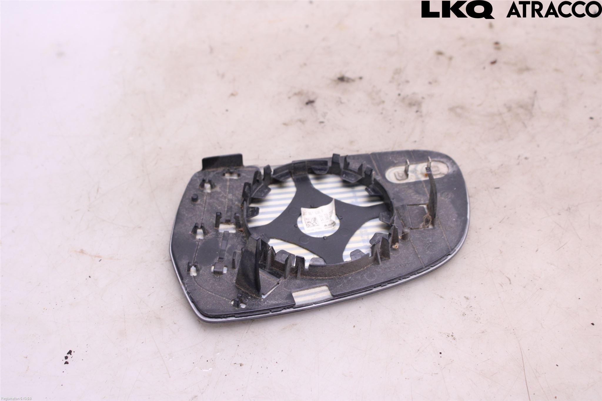 Audi A4/S4 08-11 Spegelglas Hö