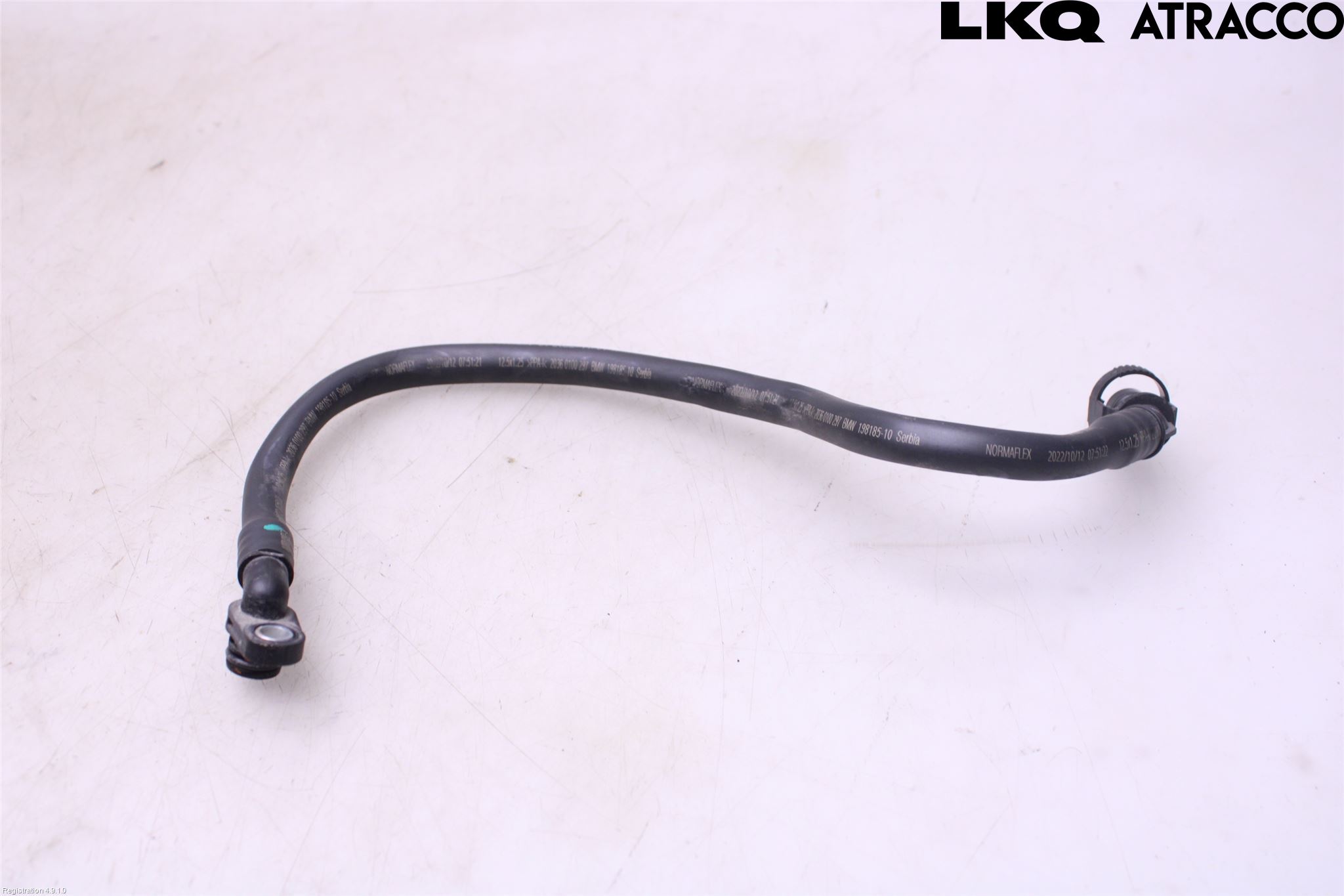 BMW 5 G30/G31/F90 17-23 Vevhusventilation Slang-Rör