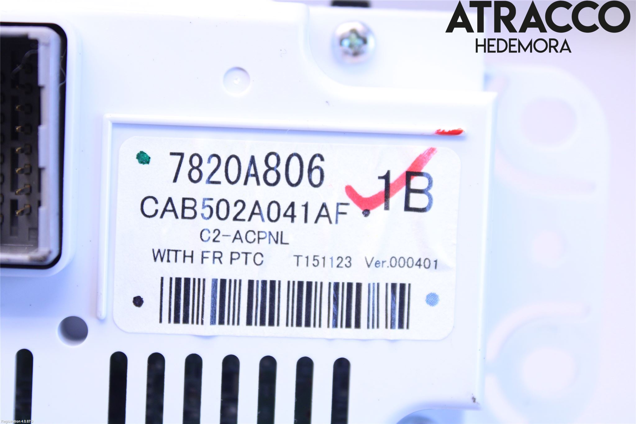 Mitsubishi ASX 10-22 Ac Styrenhet Ac Manöveren