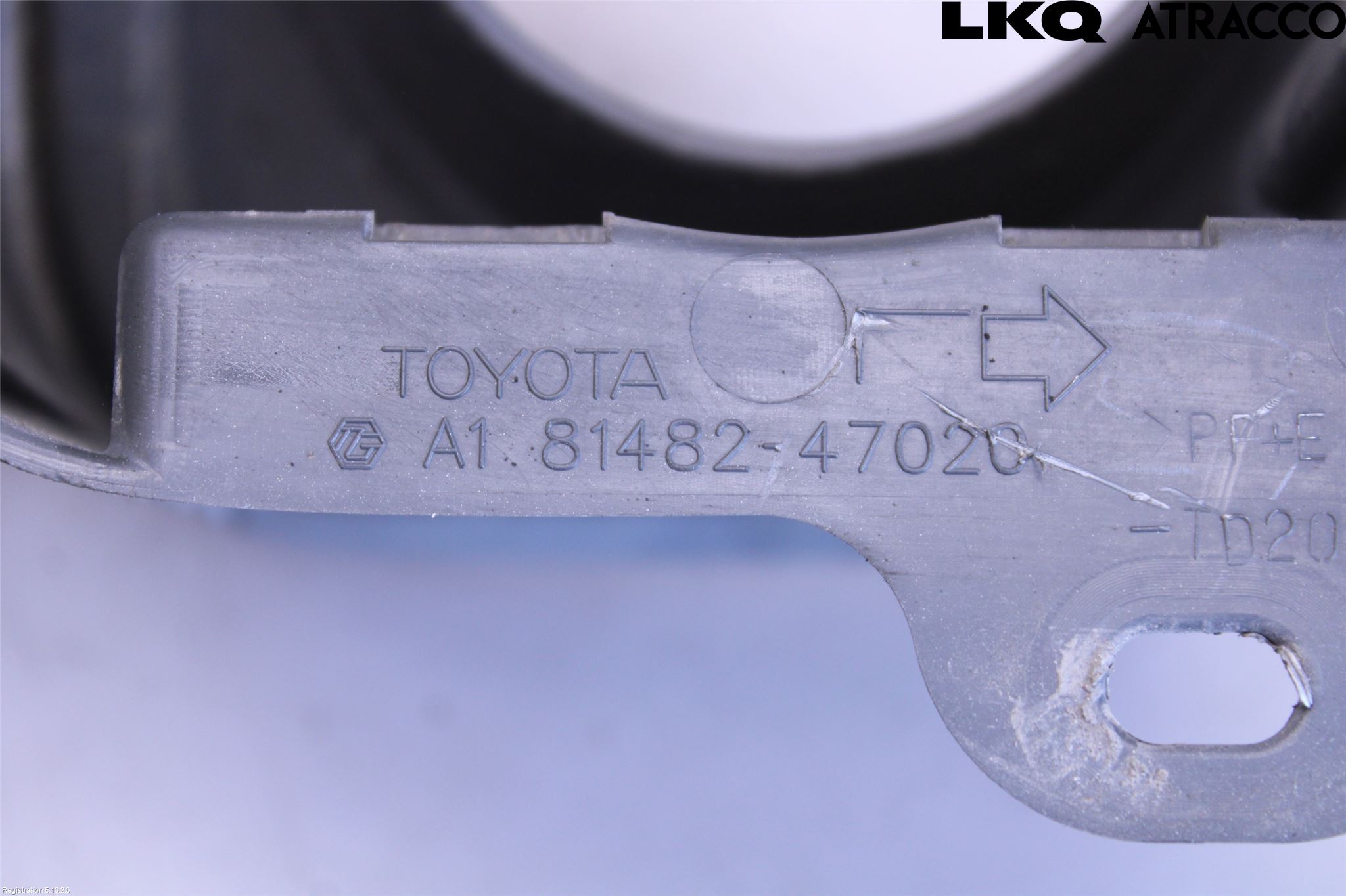 Toyota PRIUS ZVW30 09-20 Dimljussarg Fram