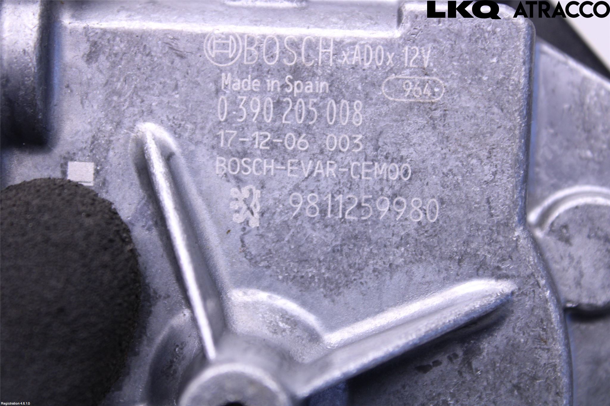 Peugeot 5008 17-24 Torkarmotor Baklucka