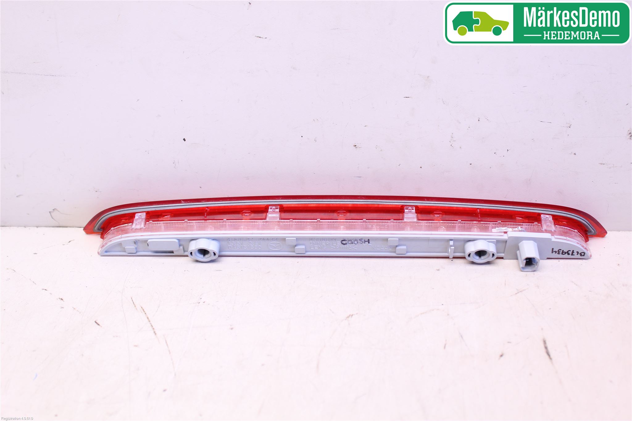 Mazda 2 (DE) 08-15 Bromsljus Bakruta