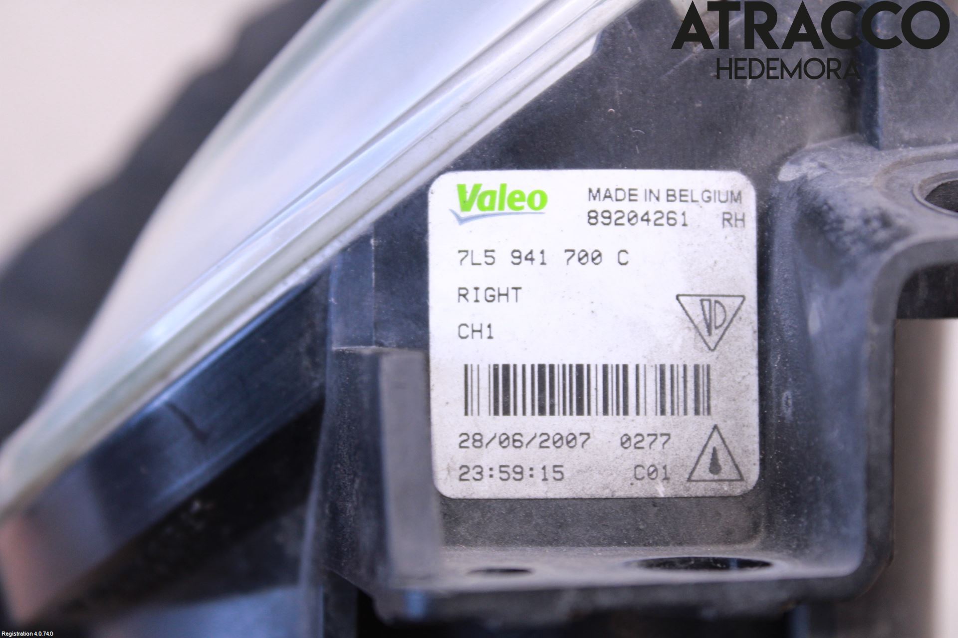 Porsche CAYENNE 03- Dimljus-Varselljus Fram