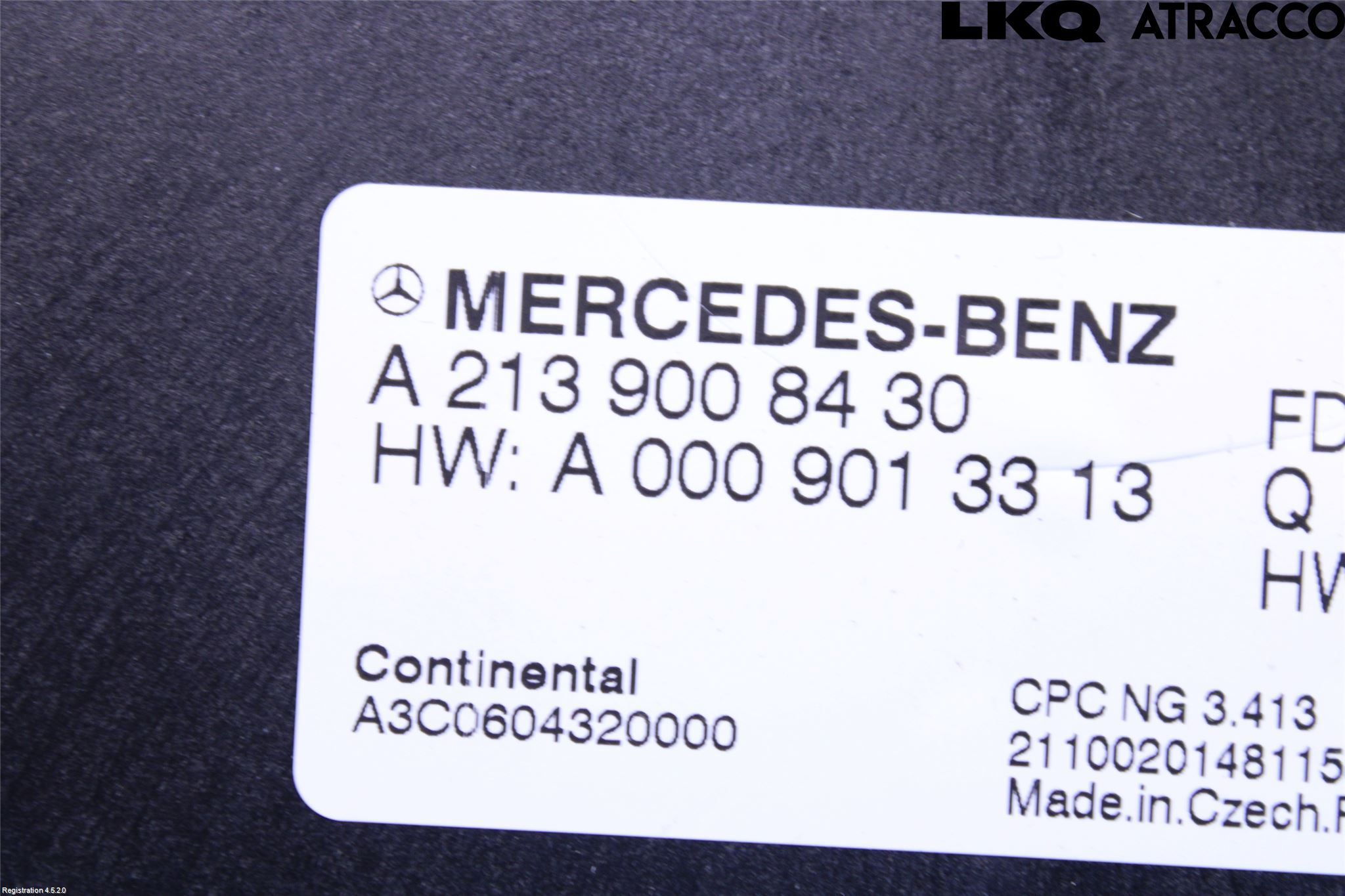 Mercedes-Benz MB SPRINTER (W907/W910) 19- Styrenhet Övrigt