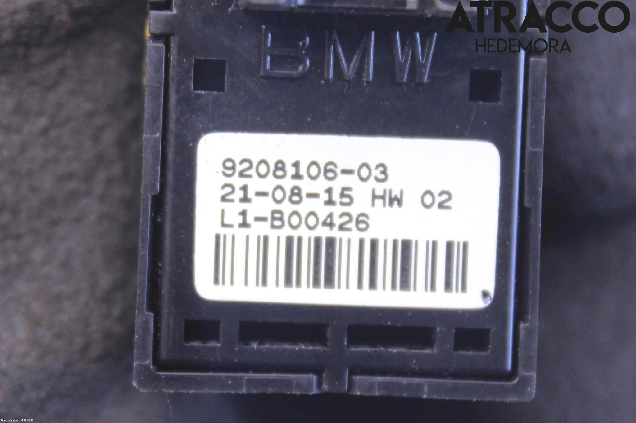 BMW X1 F48 15-22 Strömställare Elhiss