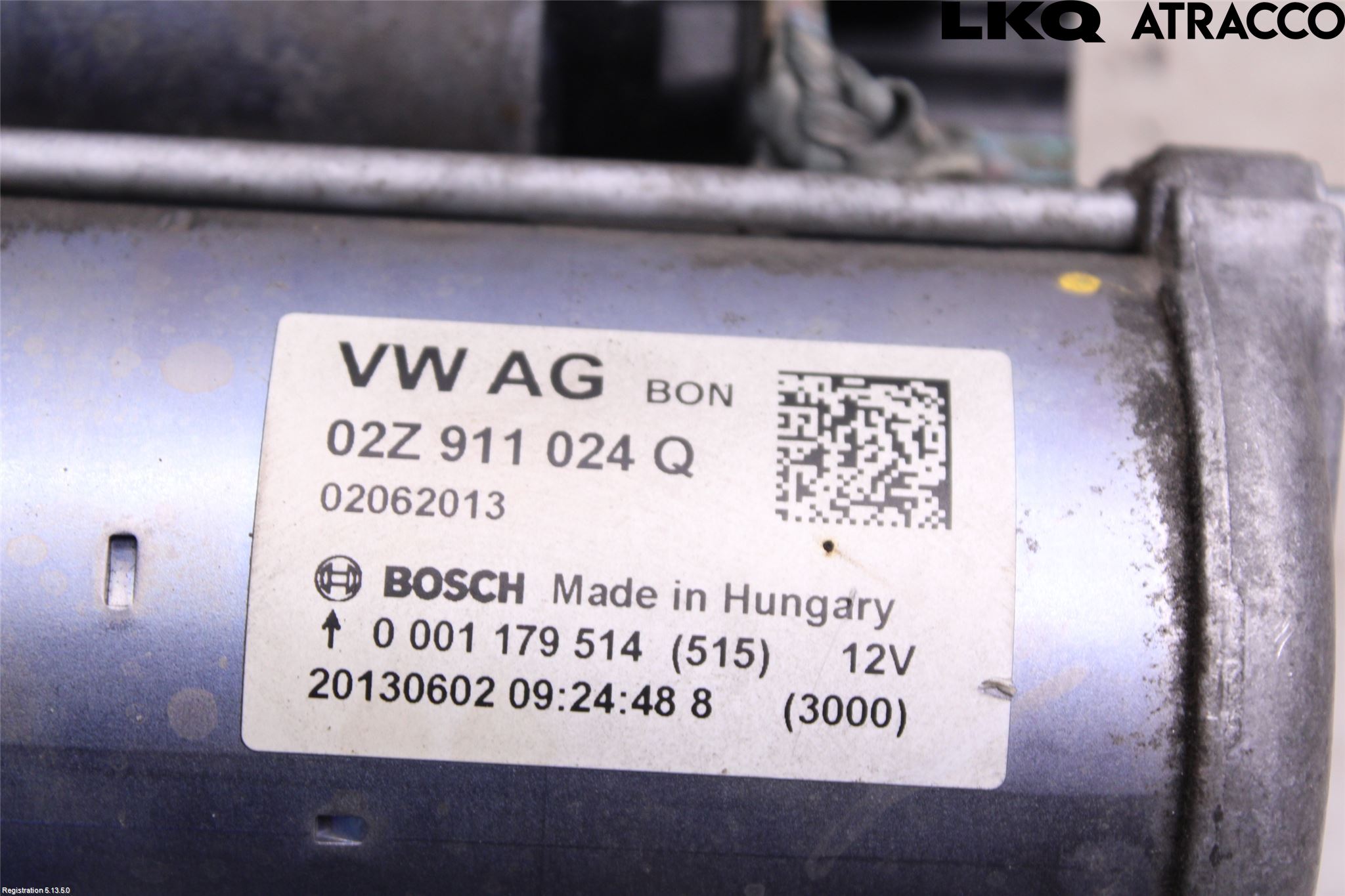 Volkswagen VW GOLF / E-GOLF VII 13-20 Startmotor