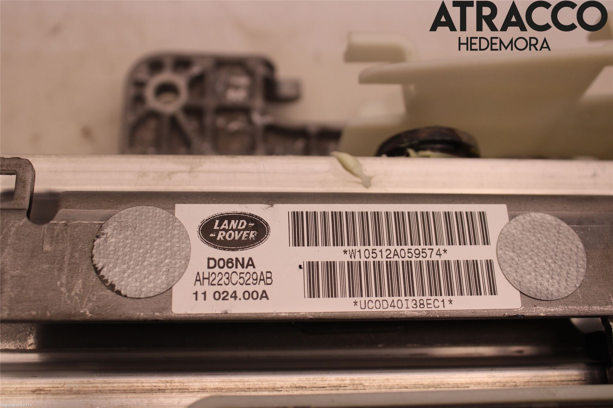 Landrover RANGE ROVER SPORT (L320) 10-13 Rattaxelagg Justerbart
