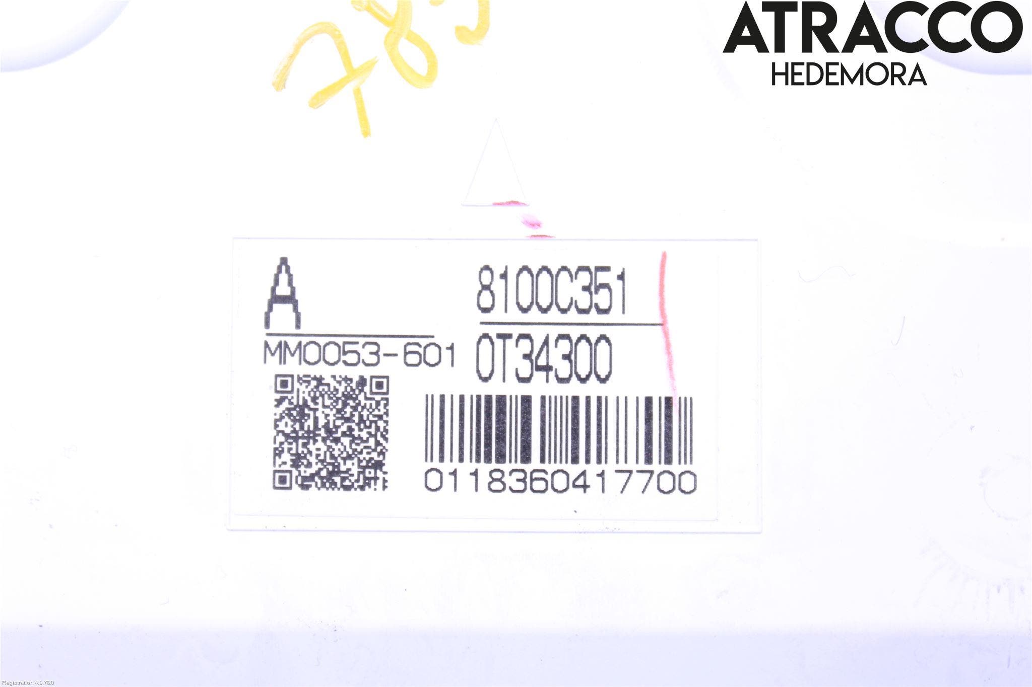 Mitsubishi ASX 10-22 Instrument Komb