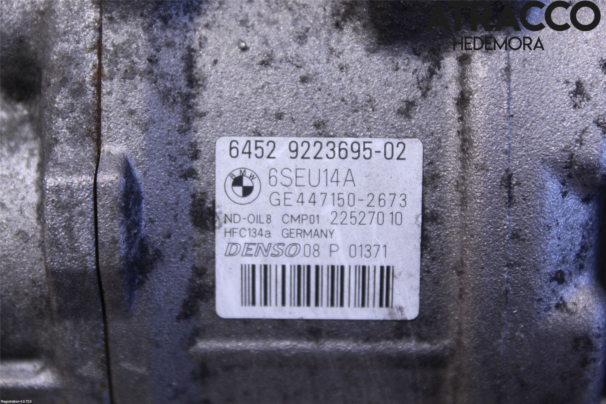 BMW 3 F30/F31/F80 12-19 Ac Kompressor