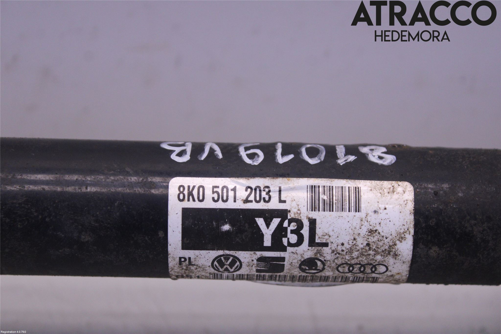 Audi A4/S4 08-11 Drivaxel Bak Vänster