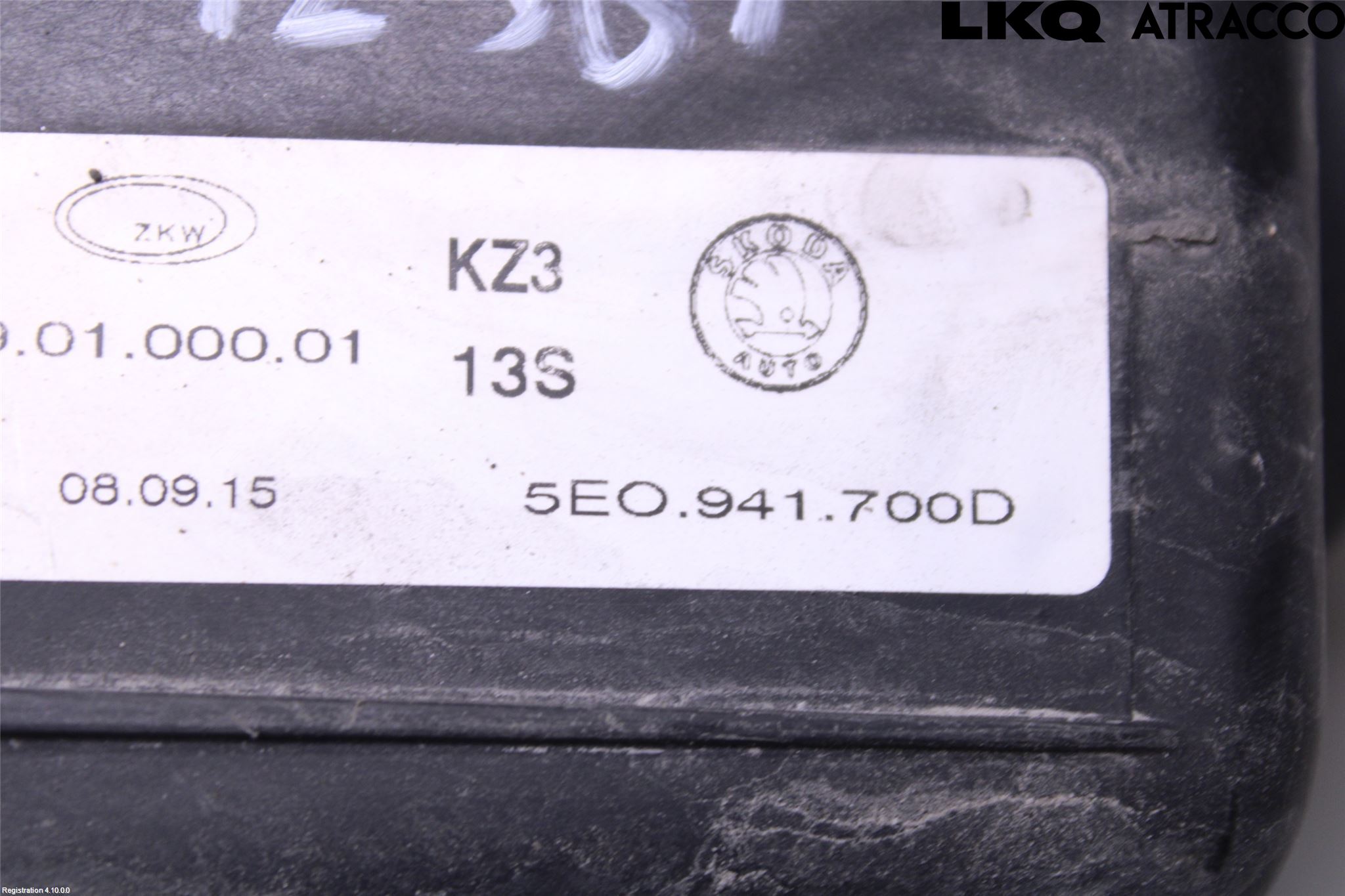 Skoda OCTAVIA (5E) 13-20 Dimljus-Varselljus Fram