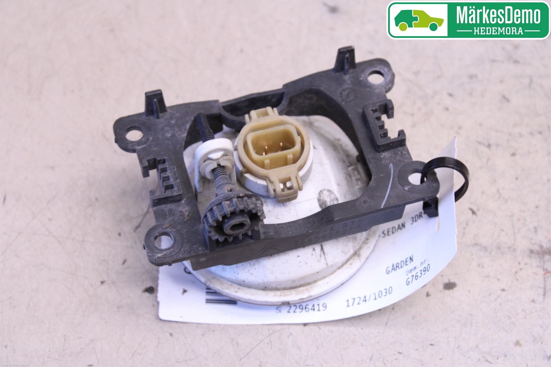 Citroen DS3 Dimljus-Varselljus Fram