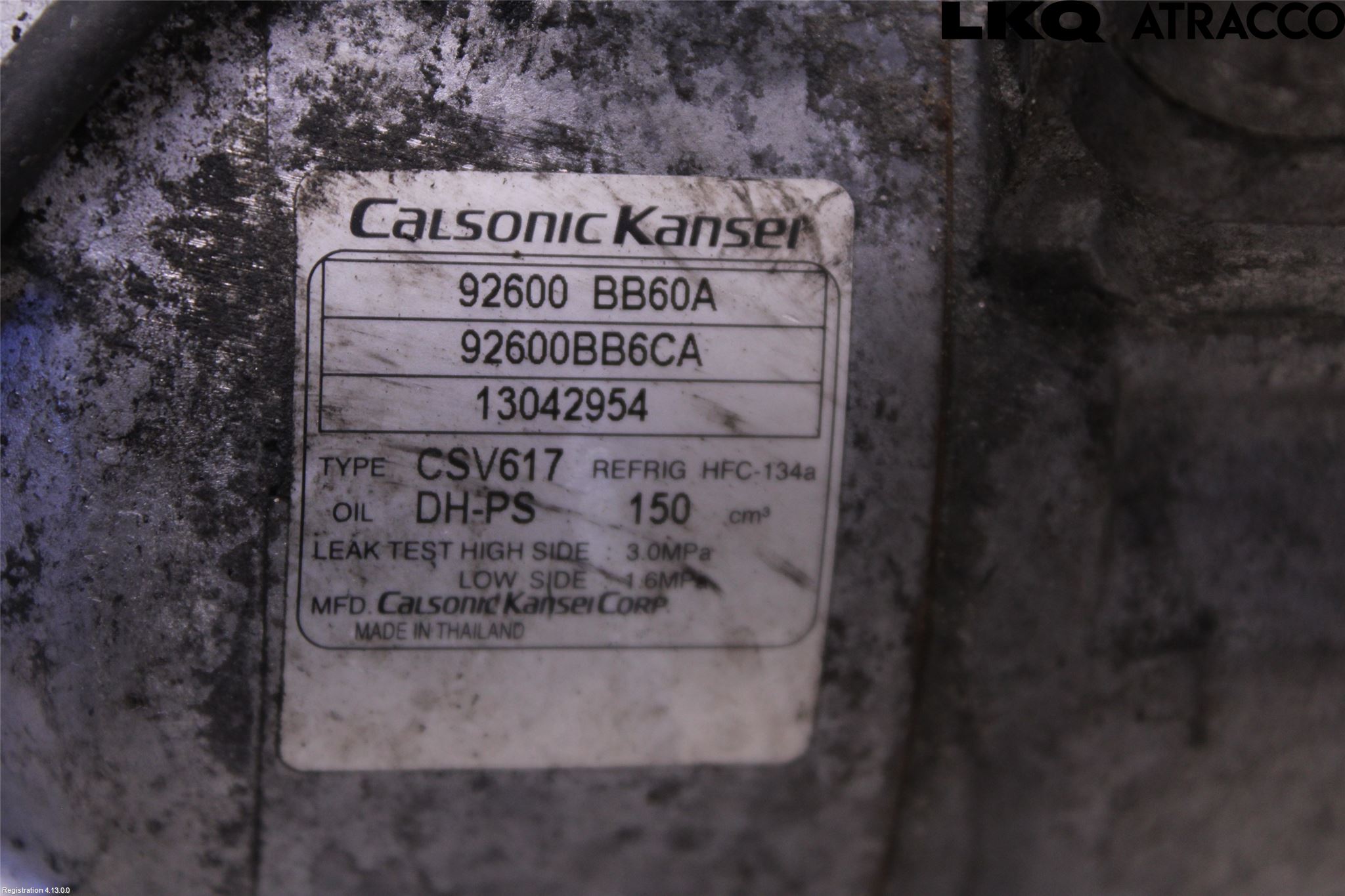Nissan QASHQAI+2  10-14 Ac Kompressor