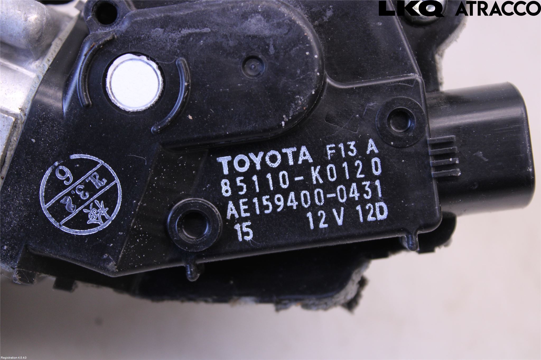 Toyota YARIS XP21 20- Torkarmotor Vindruta