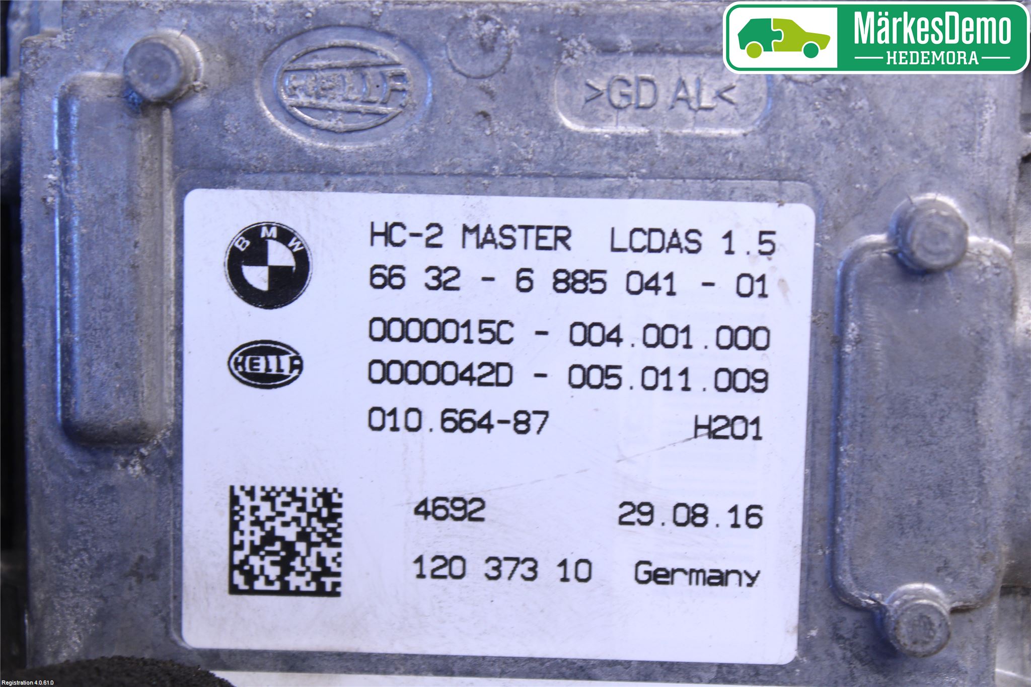 BMW 5 F10/F11/F18 09-17 Sensor Aktivt Kollisionsskydd