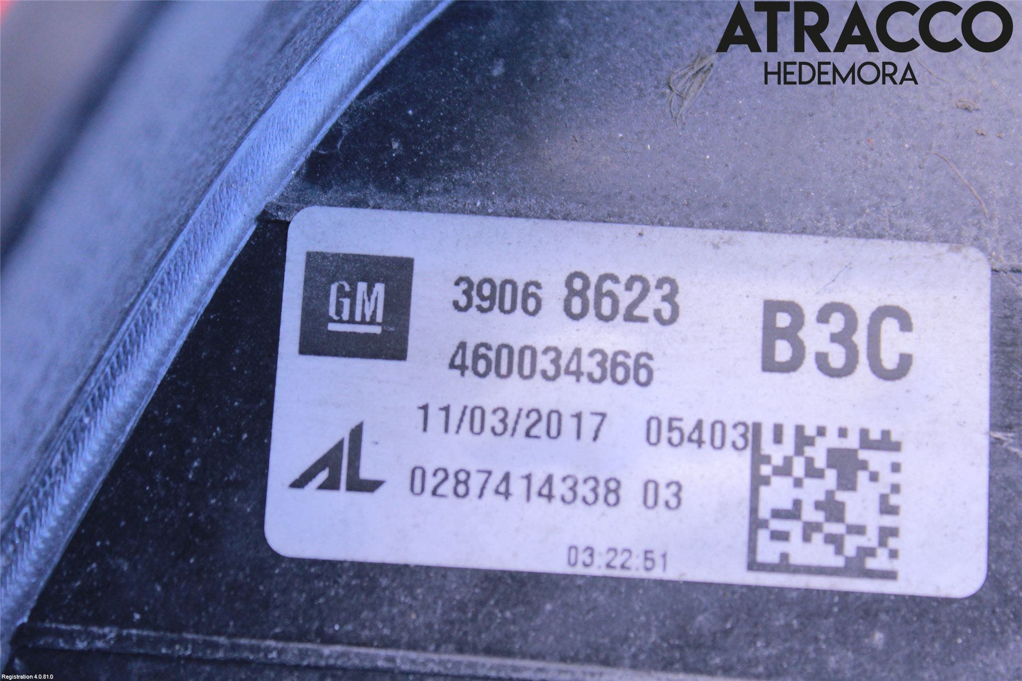 Opel CORSA E 15-19 Bakljus Höger