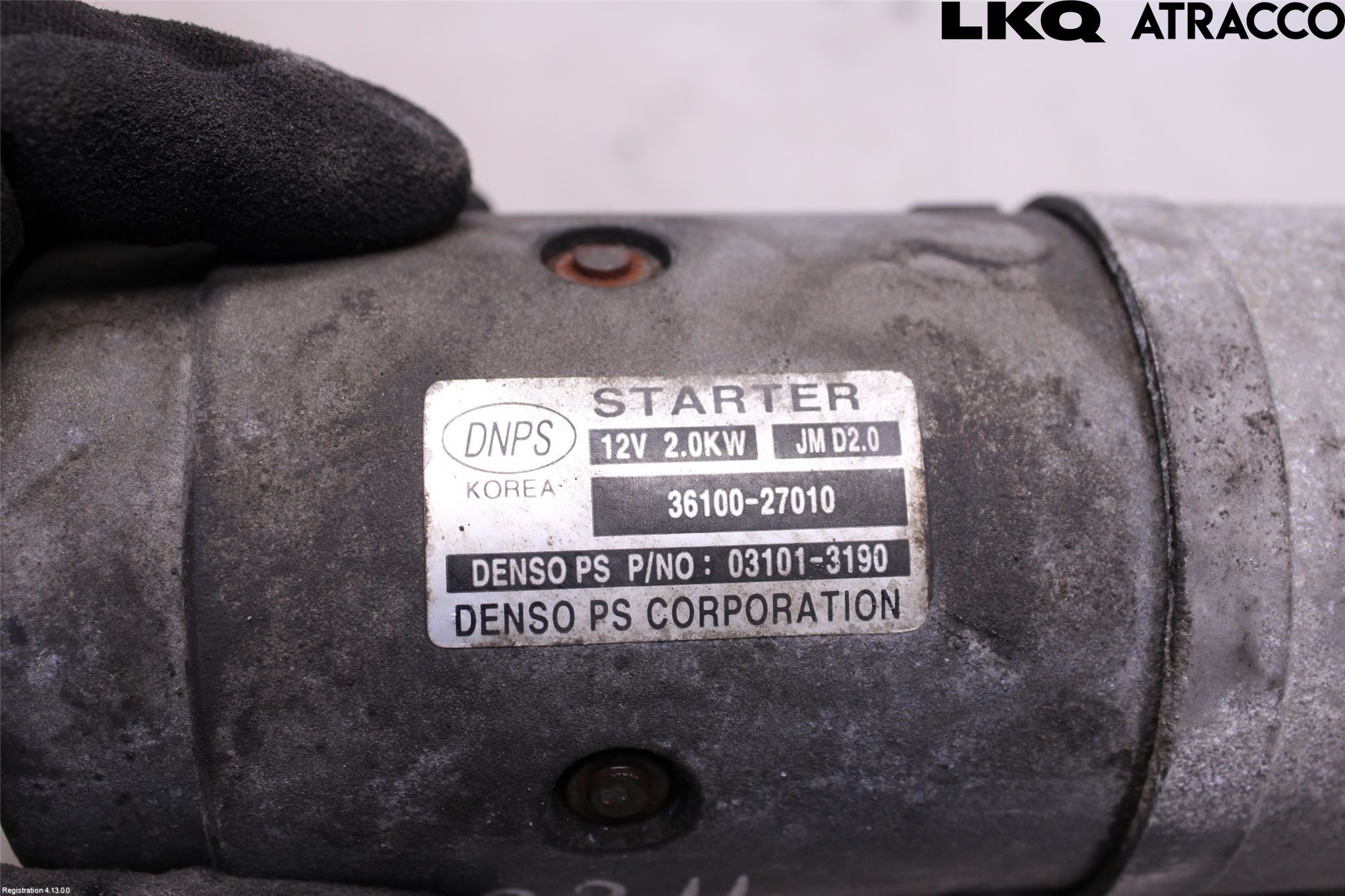 Hyundai SANTA FE  06-12 Startmotor Diesel