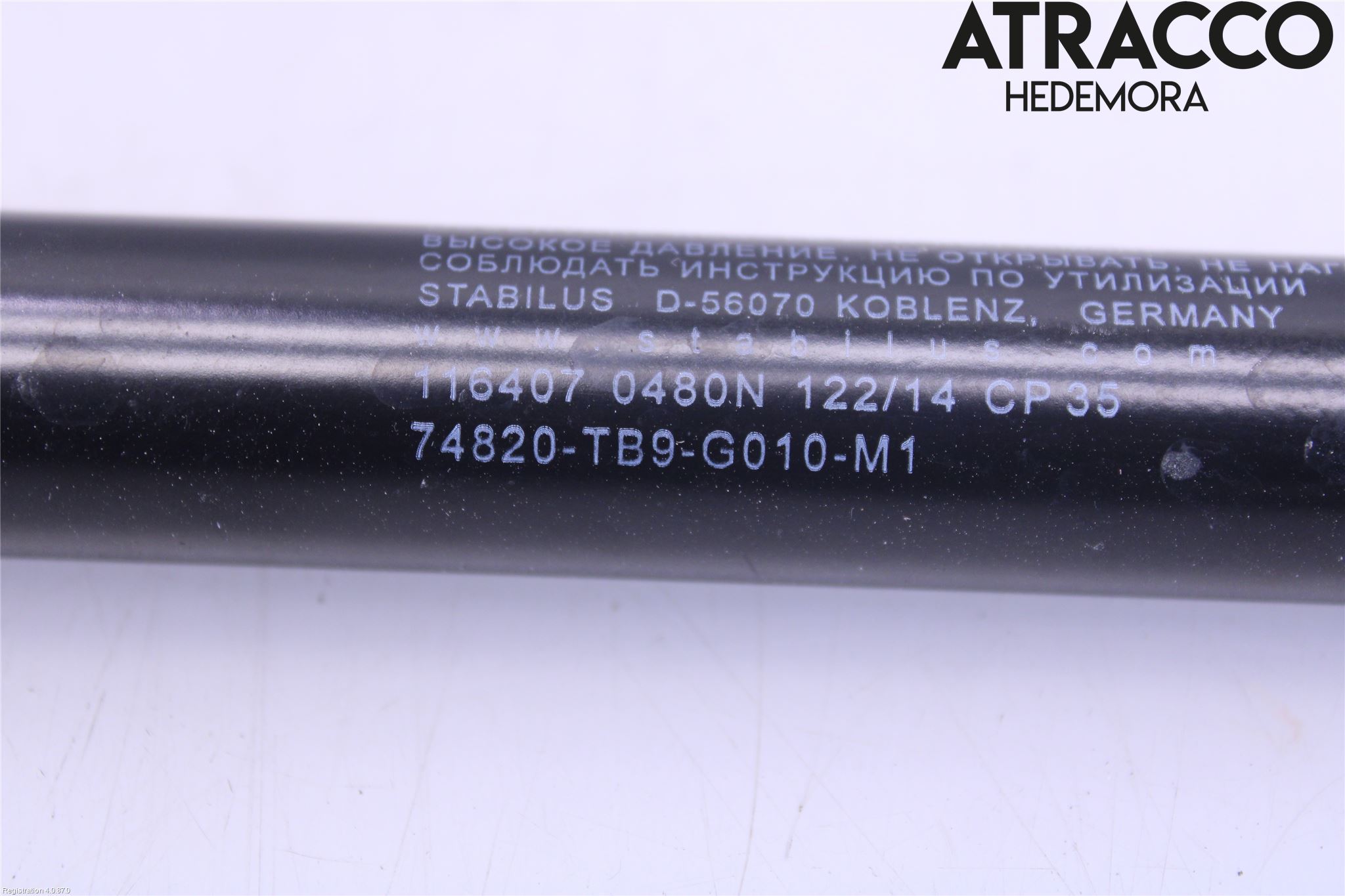 Honda CIVIC 12-16 Gasfjäder Baklucka