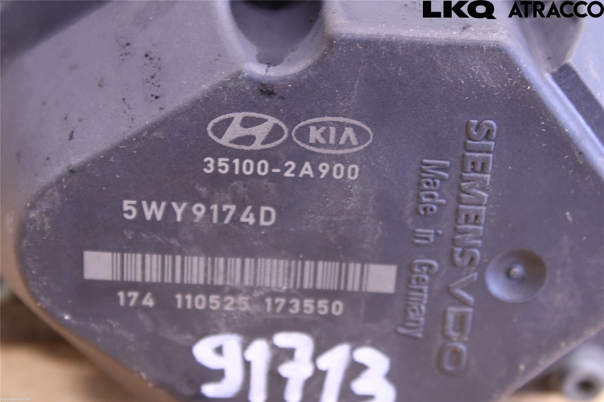Kia CEED 06-12 Injspjällhus