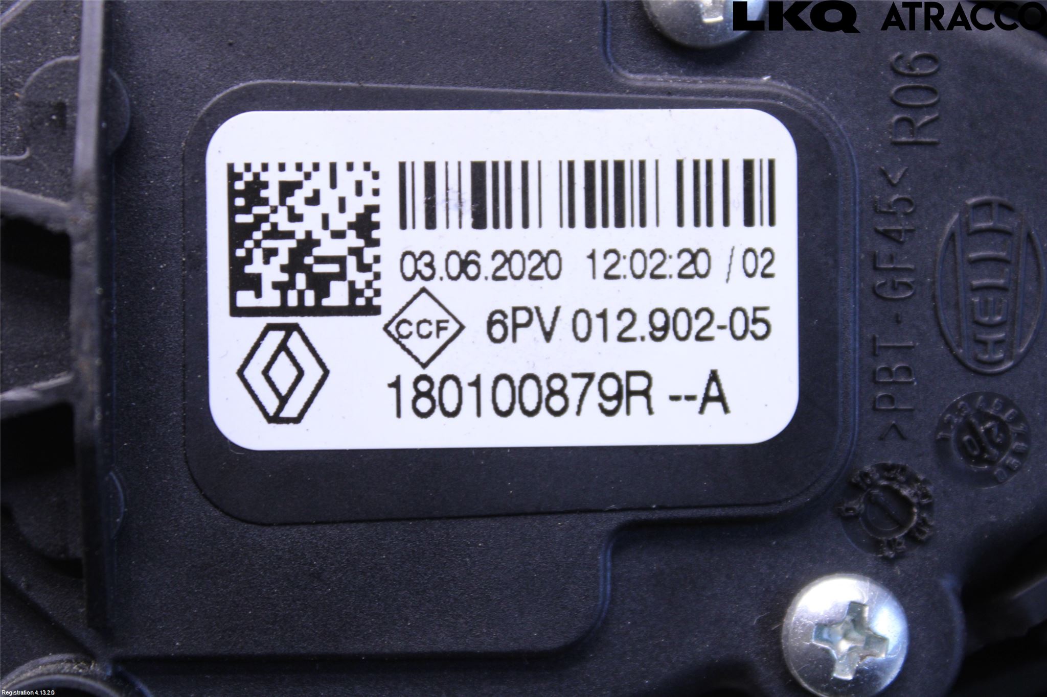 Renault CAPTUR 20-24 Gaspedal