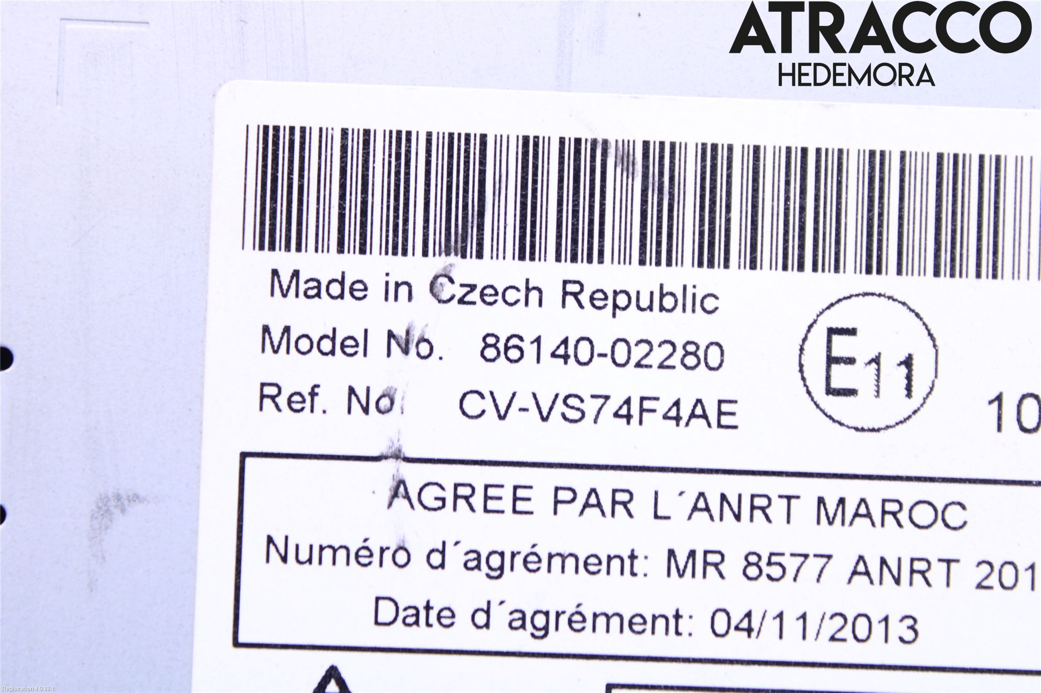 Toyota AURIS 13-19 Cd Radio - Multimediapanel