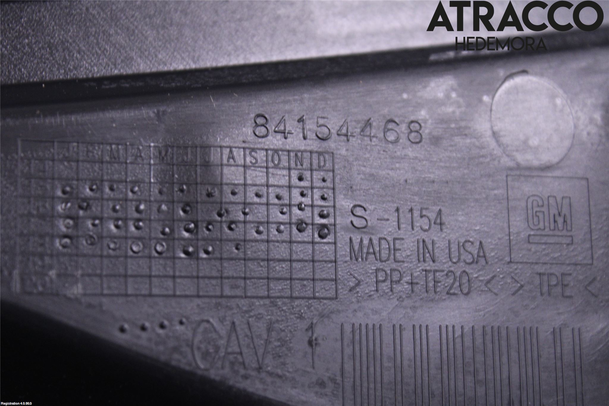 Chevrolet CAMARO Torpedplåt-Torpedplast