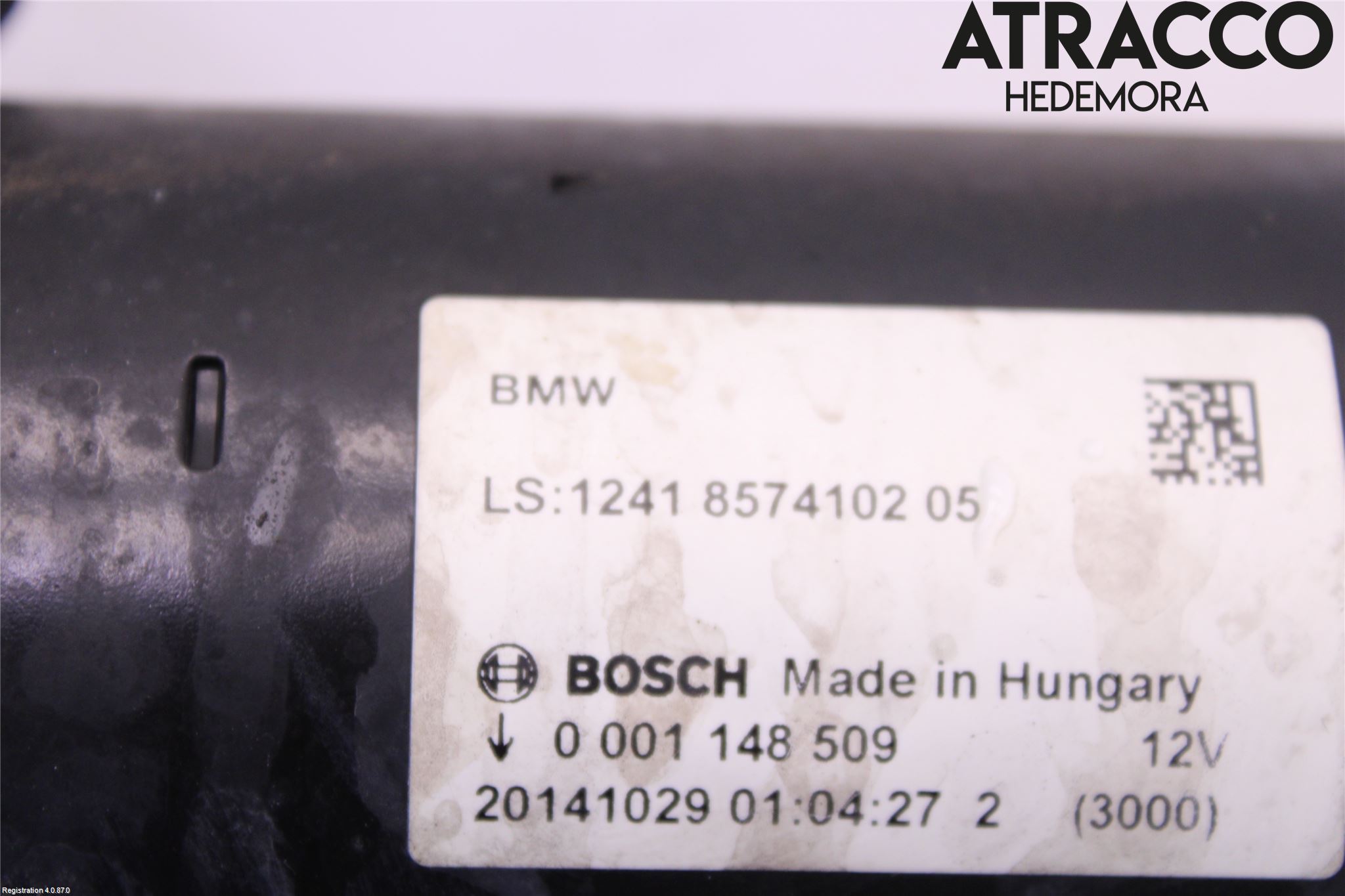 BMW 3 GT F34 13-19 Startmotor Diesel