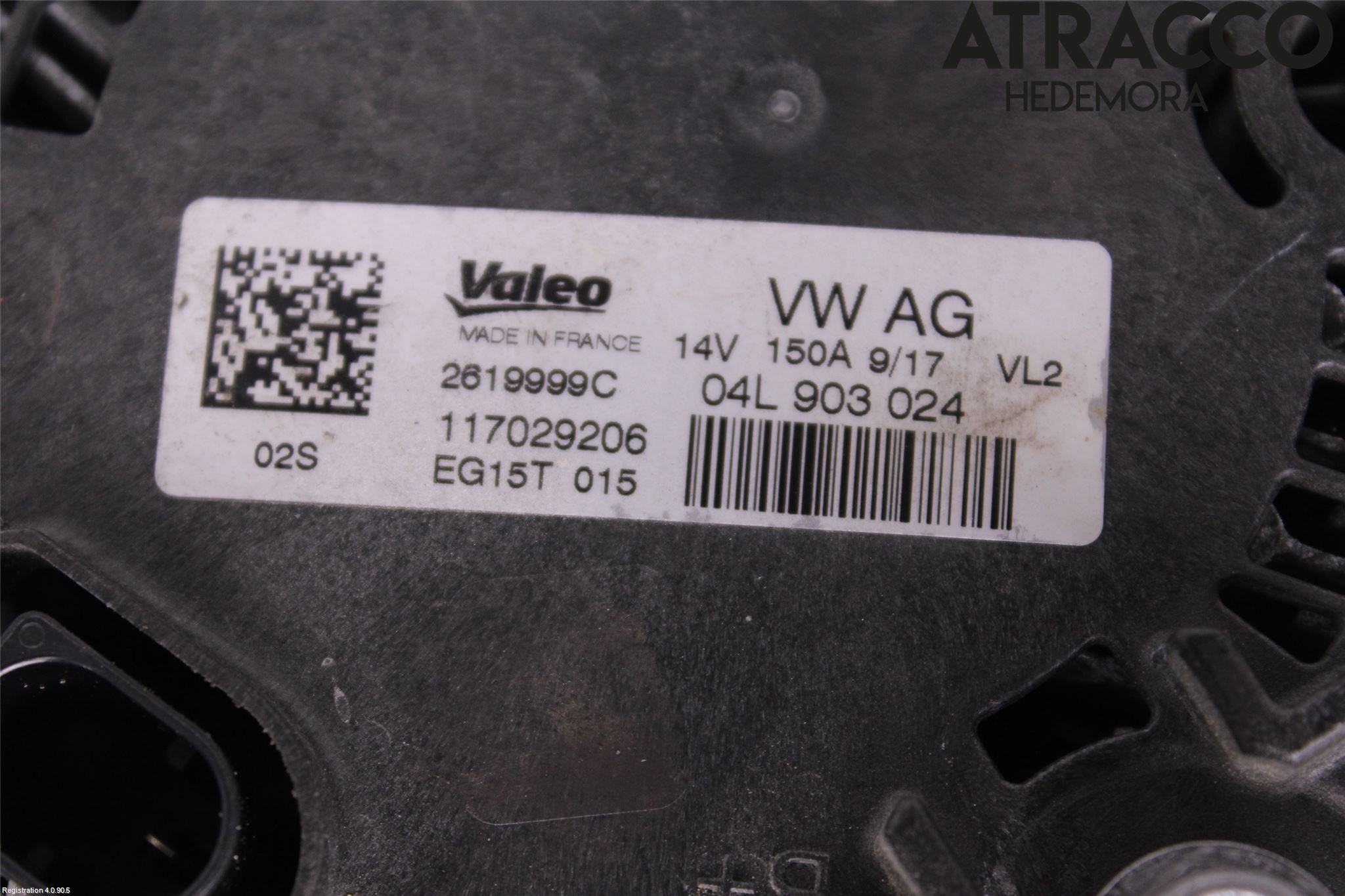 Audi A5 17- Generator