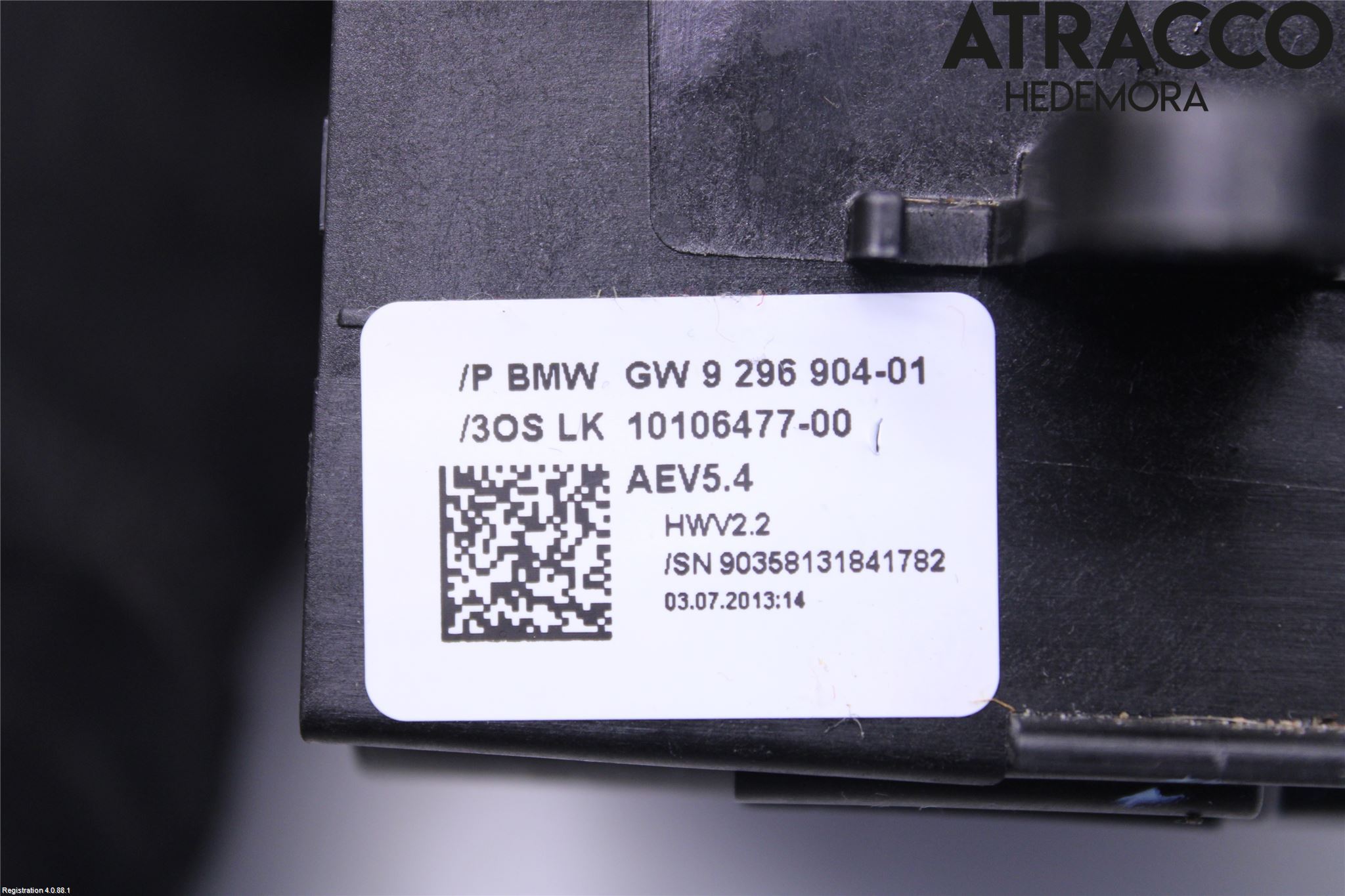 BMW 5 F10/F11/F18 09-17 Växelspak