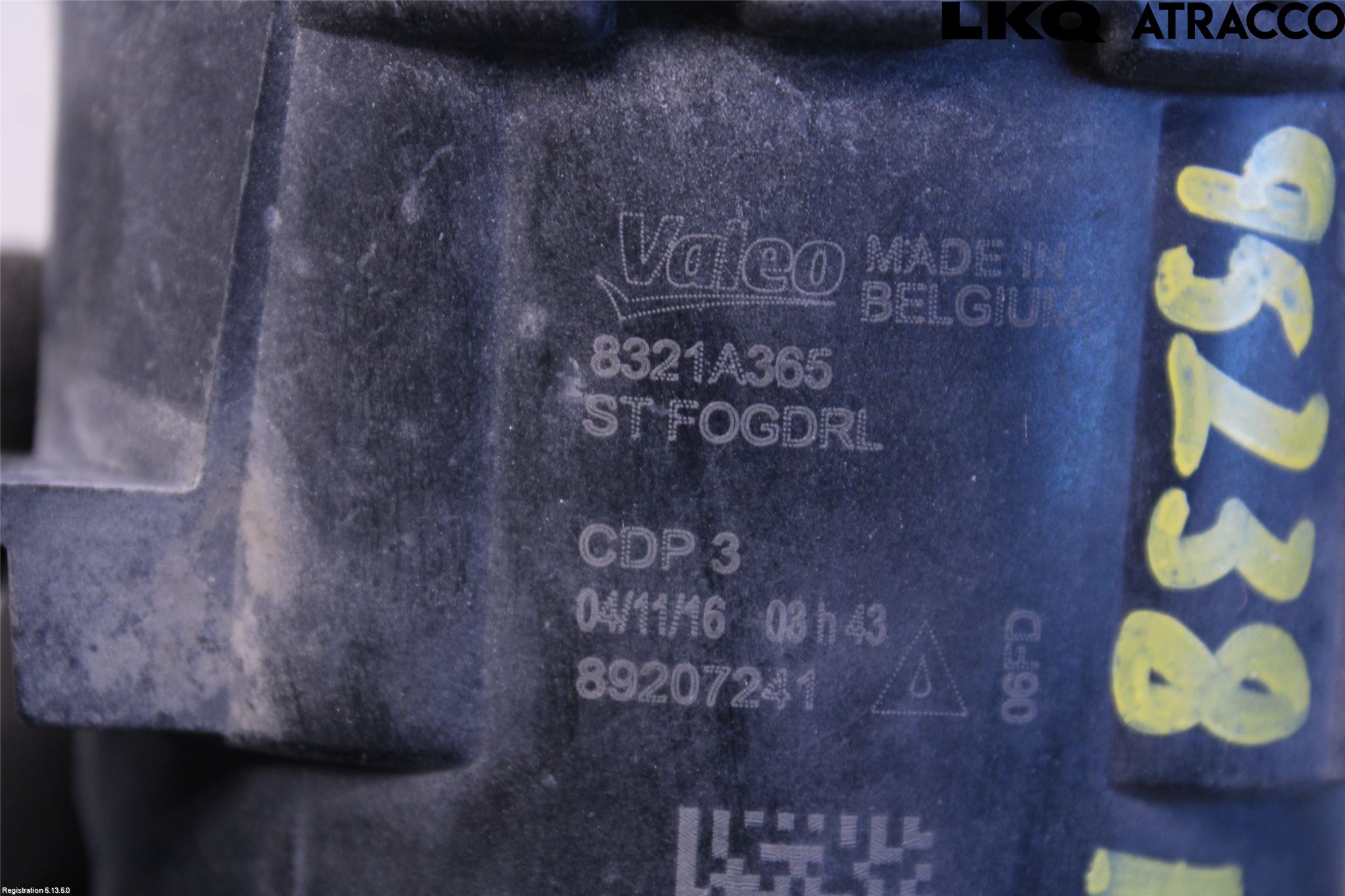 Mitsubishi ASX 10-22 Dimljus-Varselljus Fram