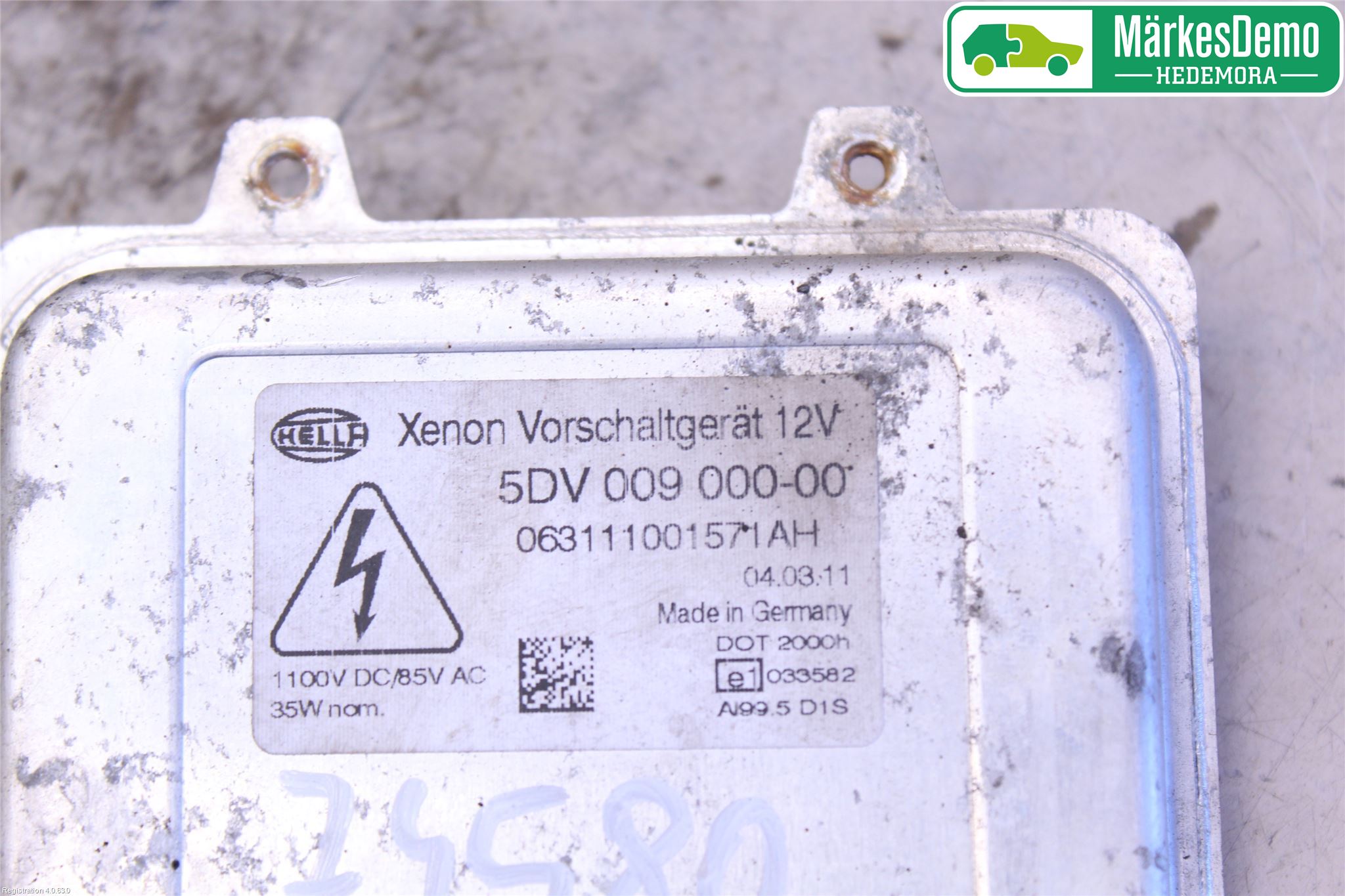 Ford S-MAX 06-15 Styrenhet Strålkastare