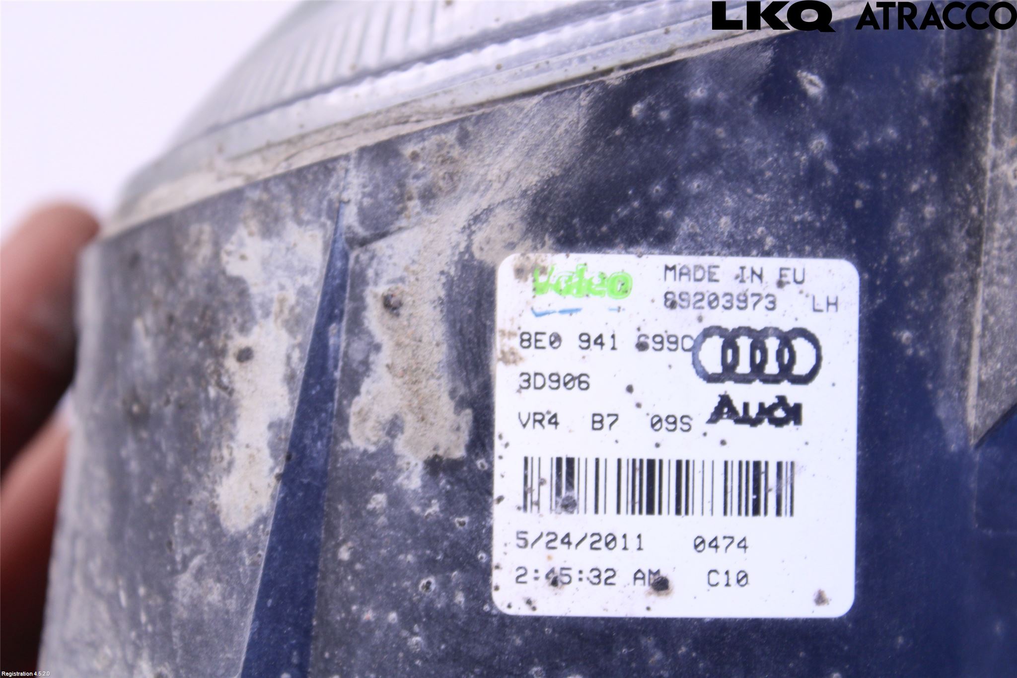 Audi A3/S3 05-13 Dimljus-Varselljus Fram