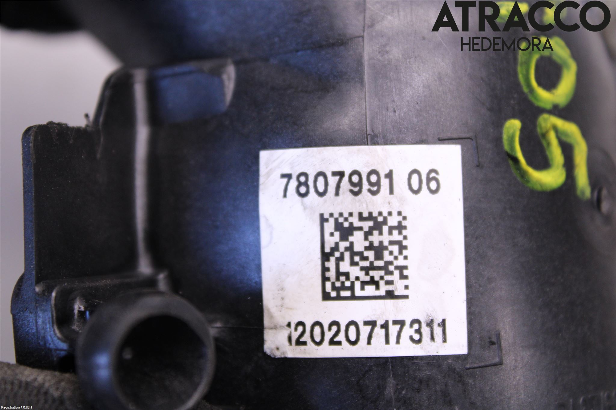 BMW 3 F30/F31/F80 12-19 Laddluft-Intercoolerrör