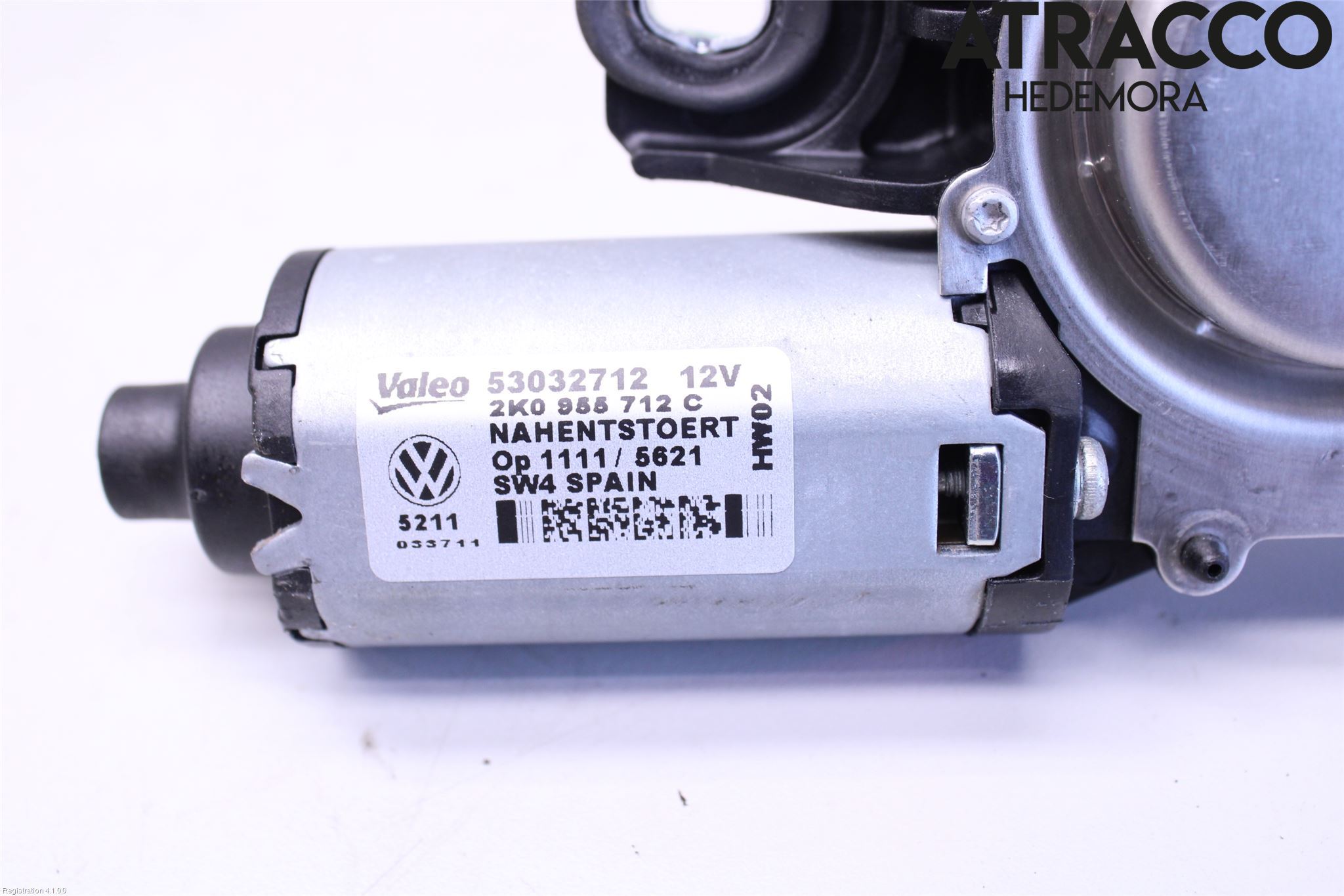 Volkswagen VW CADDY 11-15 Torkarmotor Baklucka