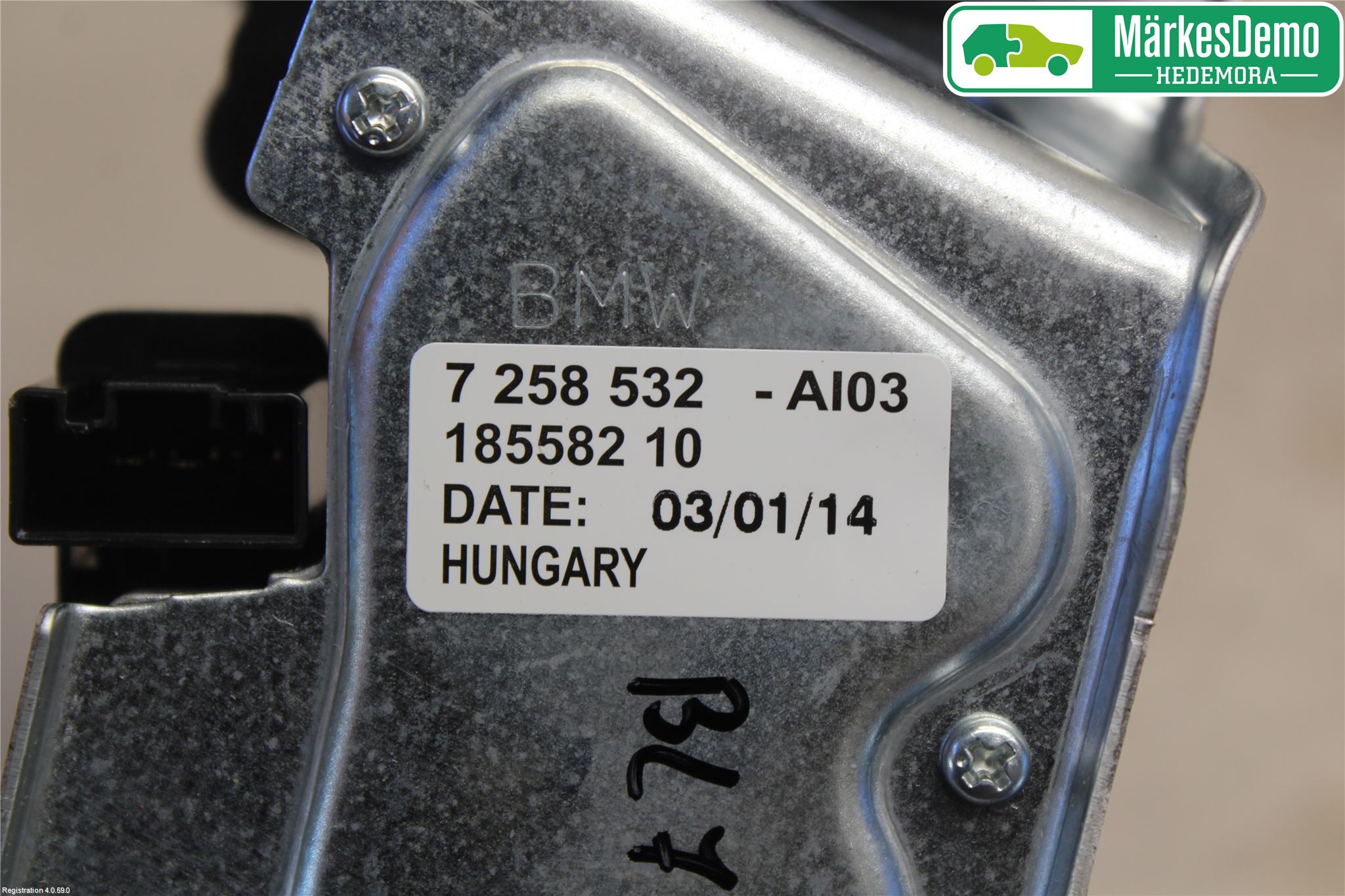 BMW 1 F20/F21 11-19 Torkarmotor Baklucka