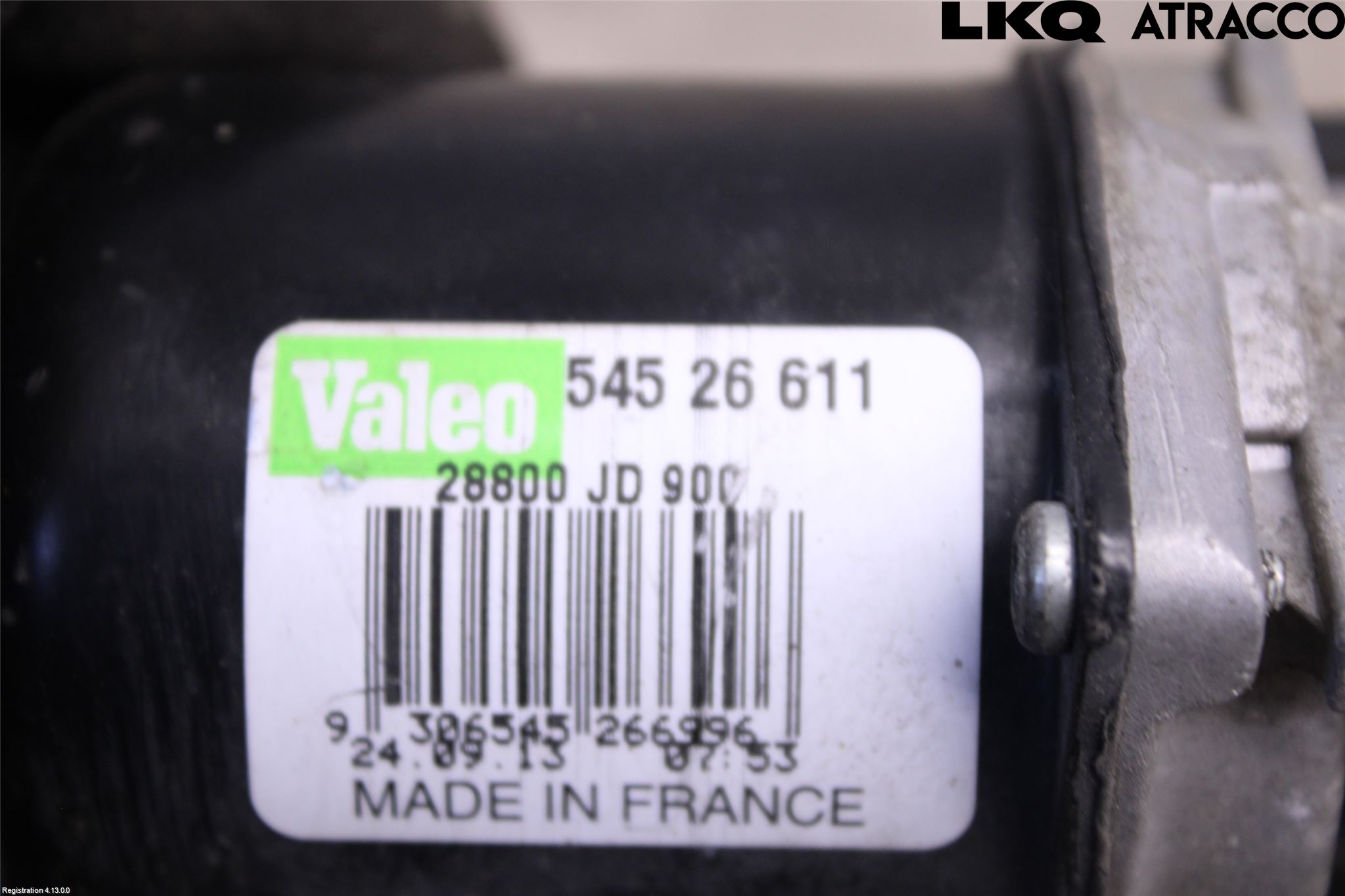 Nissan QASHQAI+2  10-14 Torkarmotor Vindruta