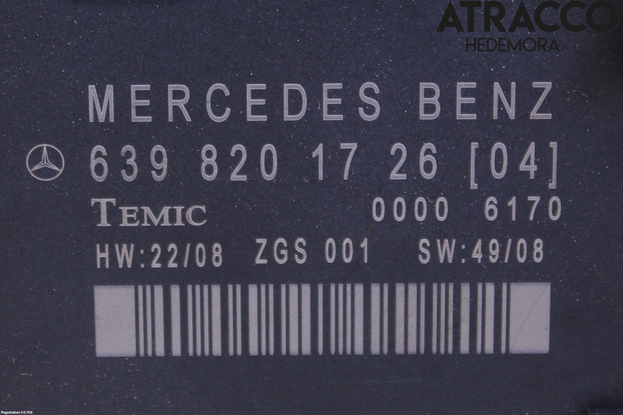 Mercedes-Benz MB VITO/VIANO (W639) 04-14 Styrenhet Dörr