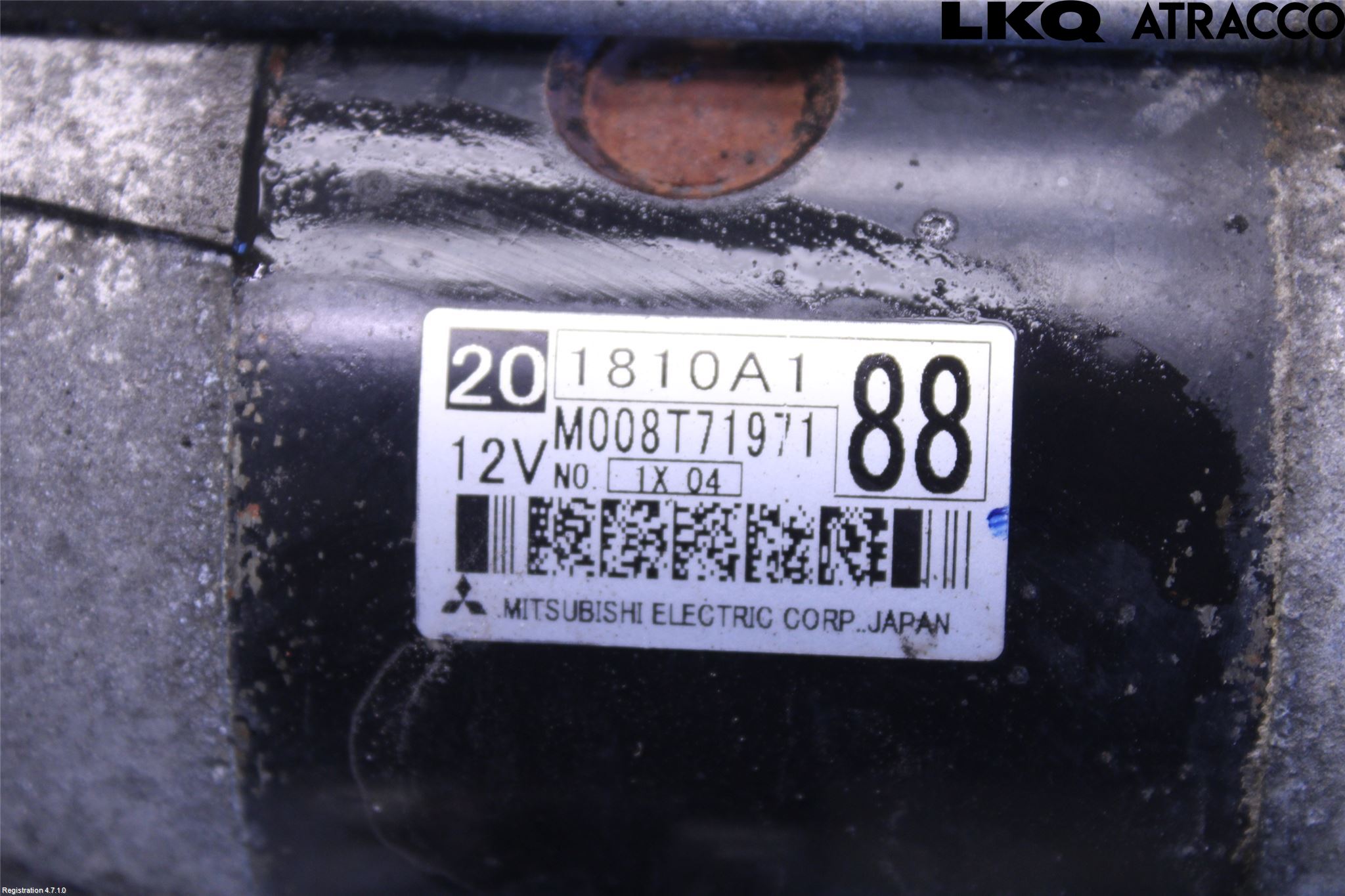 Mitsubishi LANCER 07-14 Startmotor Diesel