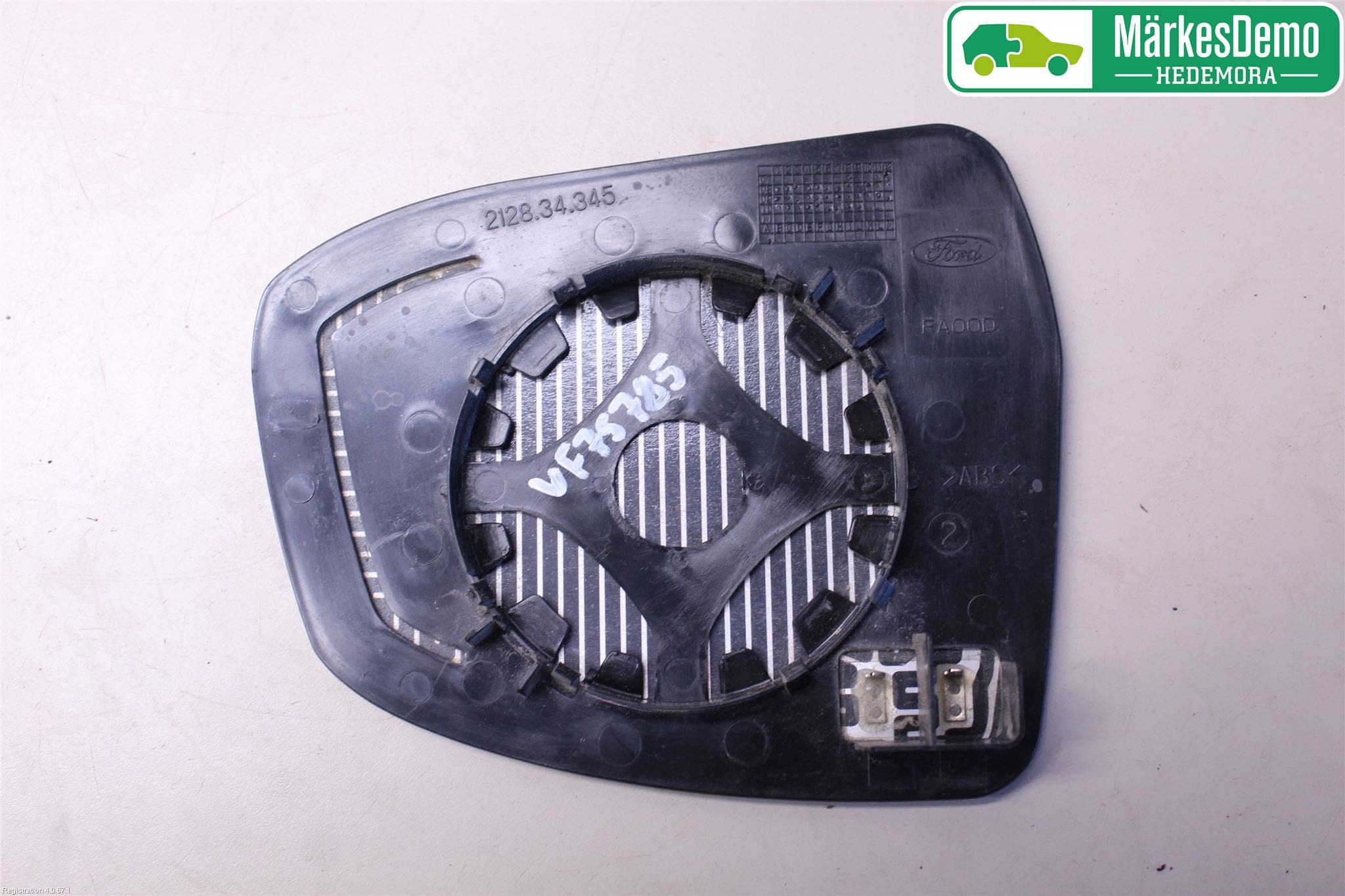 Ford FOCUS 08-11 Spegelglas Vä