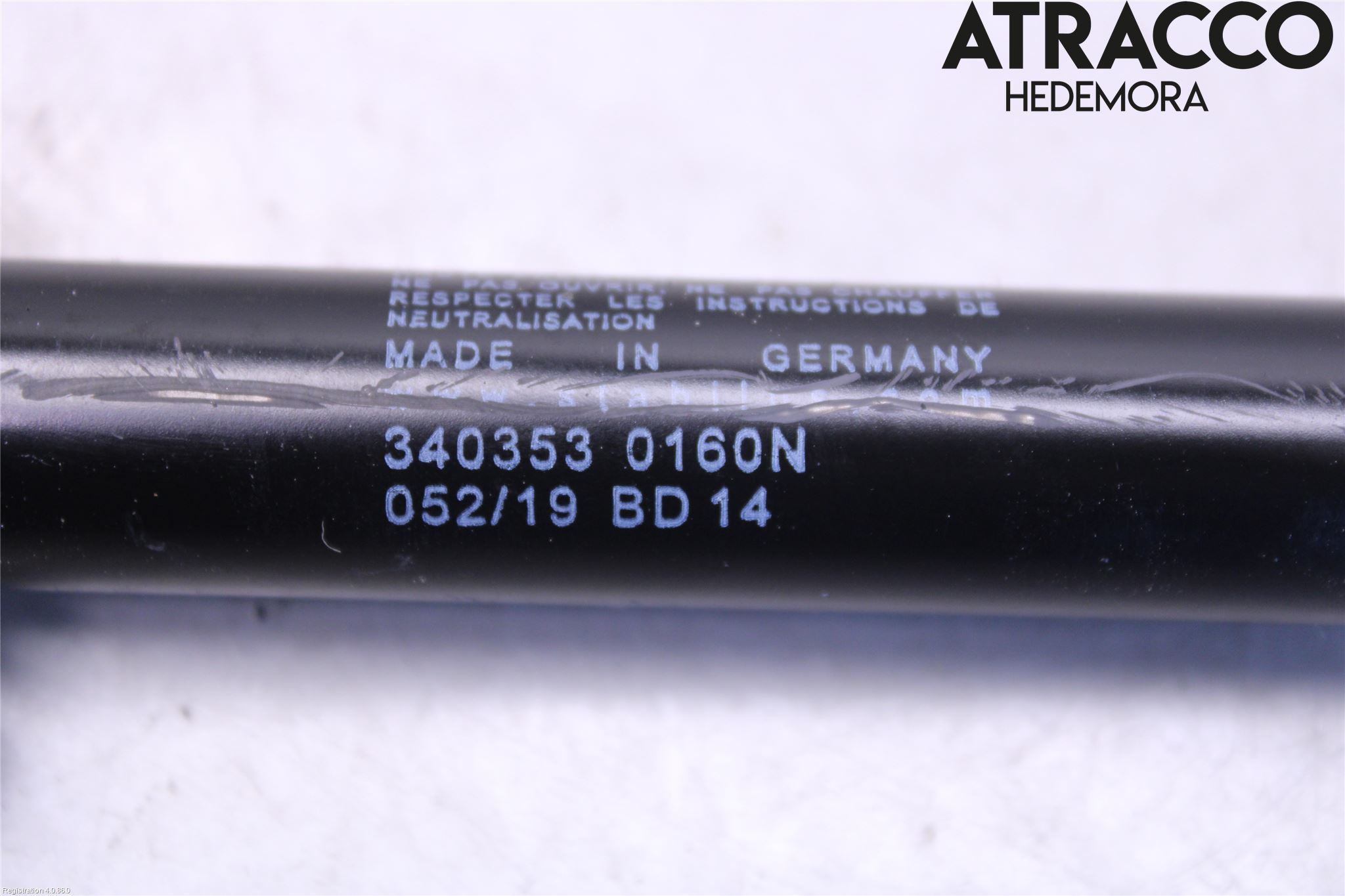 Mopedbil Ligier LIGIER JS 50 Gasfjäder Baklucka