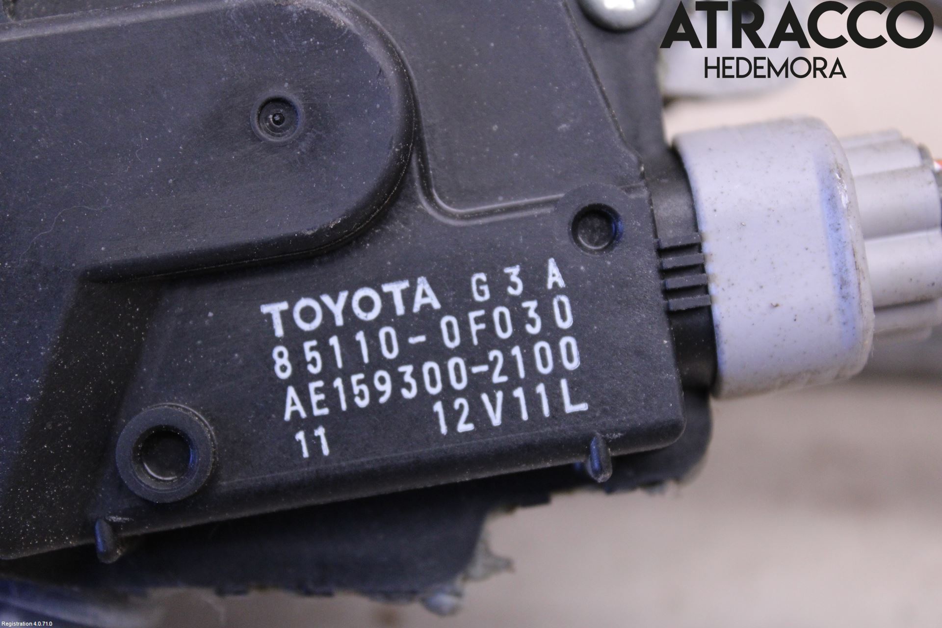 Toyota VERSO 09-18 Torkarmotor Vindruta